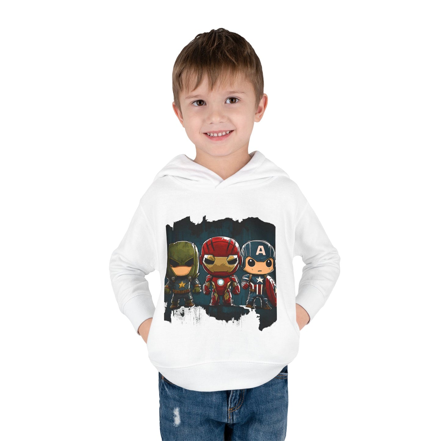 Toddler Fleece Hoodie - Marvel Super Heroes Pullover