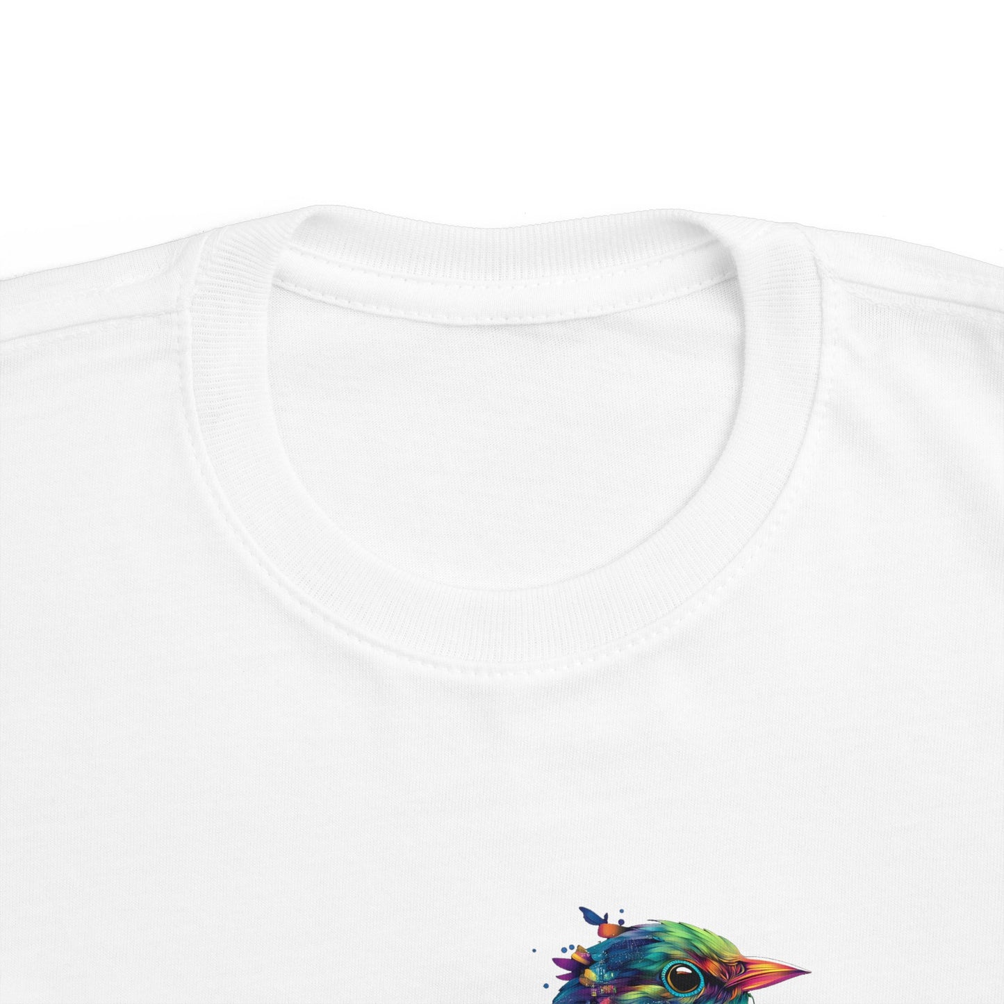 Colorful Bird Toddler Tee - Fun & Vibrant Kids Shirt