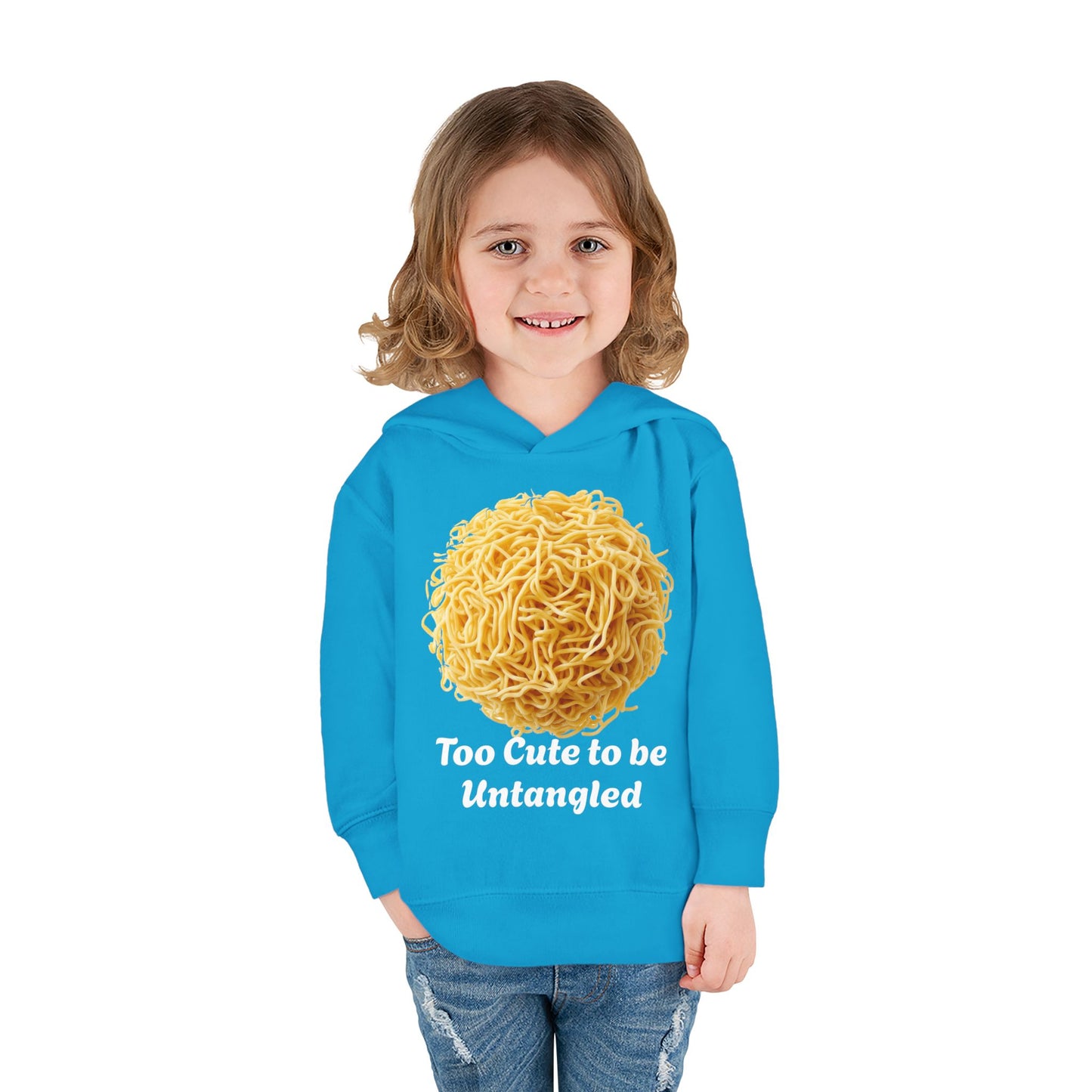 Toddler Hoodie - Too Cute to Be Untangled