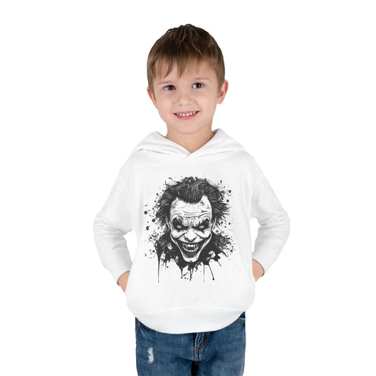 Evil Joker Toddler Hoodie - Cute & Cozy for Little Heroes