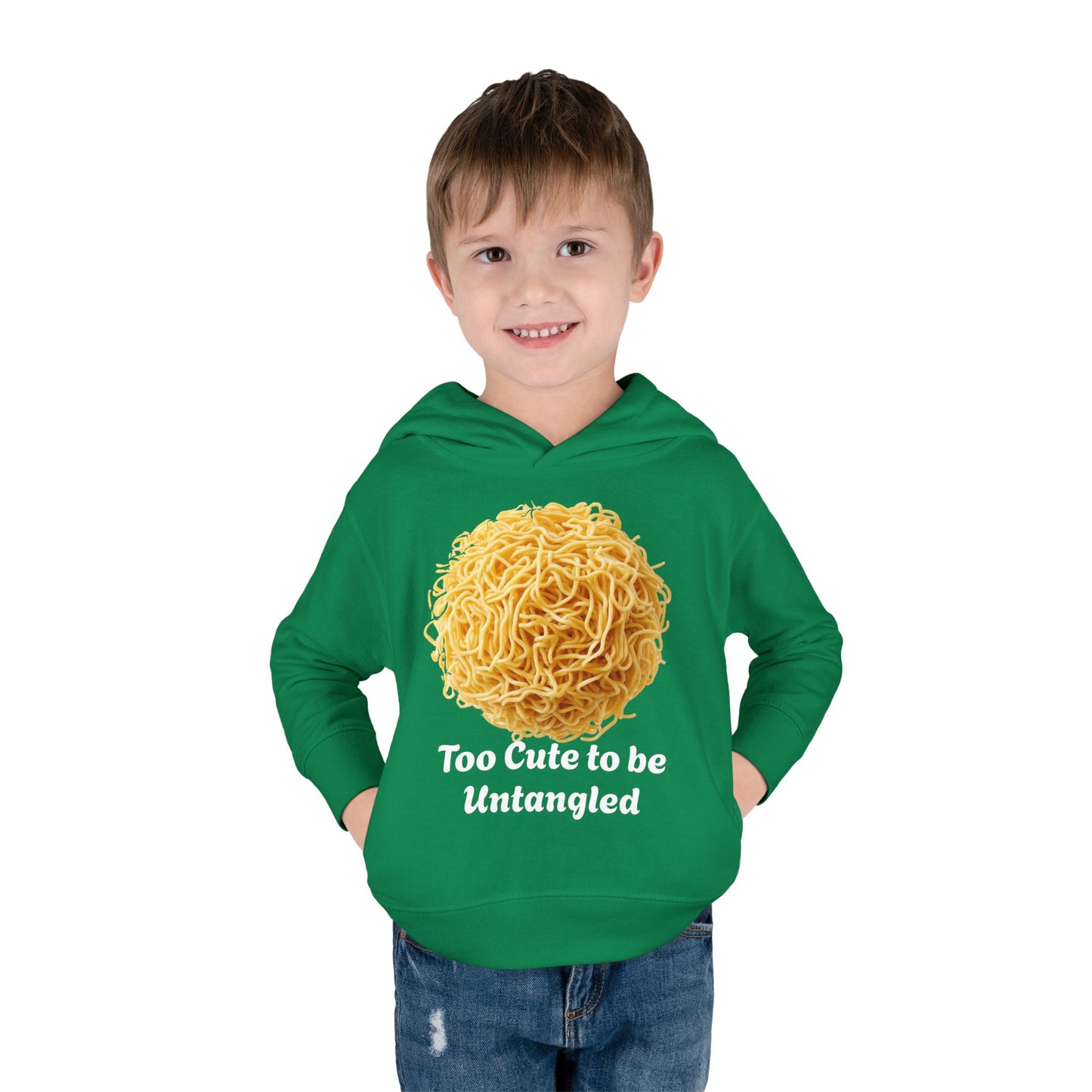 Toddler Hoodie - Too Cute to Be Untangled