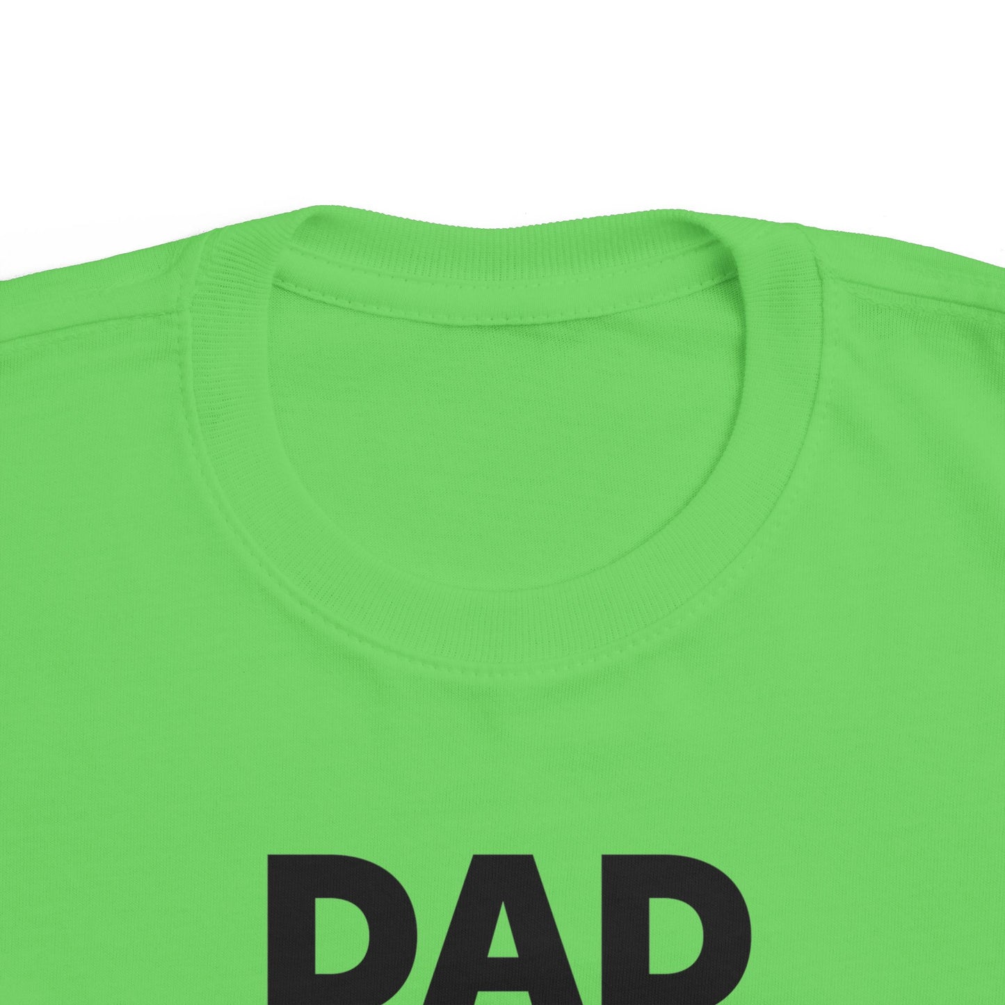 Toddler's Dad Nutrition Facts Tee - Cute Gift for Father's Day & Everyday Wear