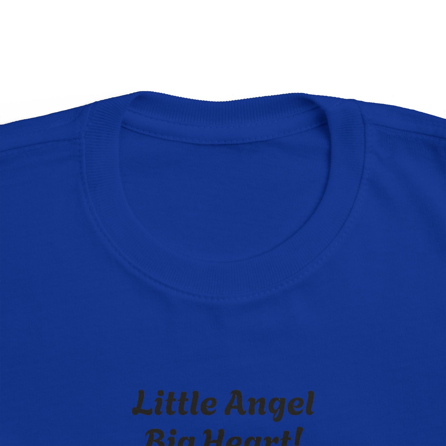 Toddler's Little Angel Big Heart Tee - Cute Kids T-Shirt for Everyday Wear