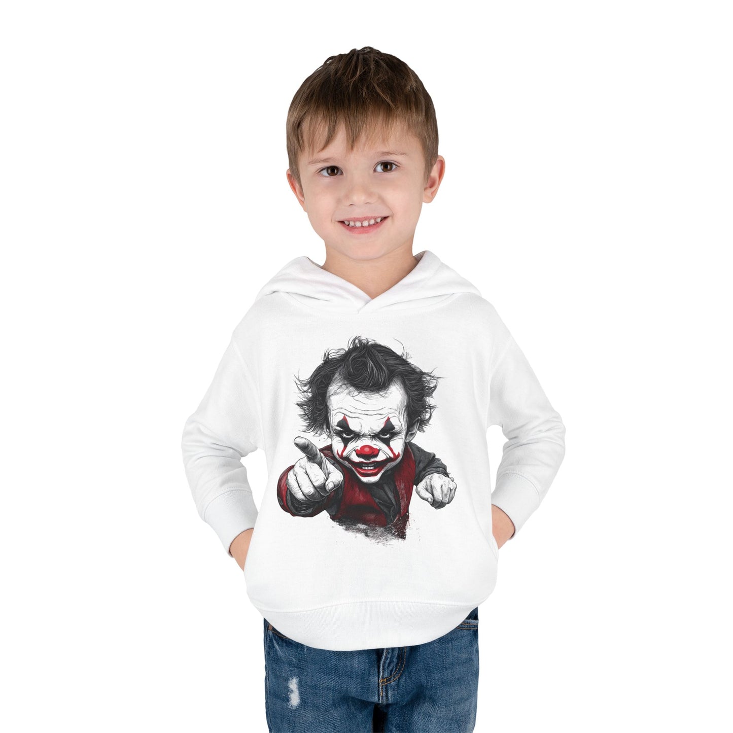 Joker Toddler Hoodie - Cute & Cozy for Little Heroes