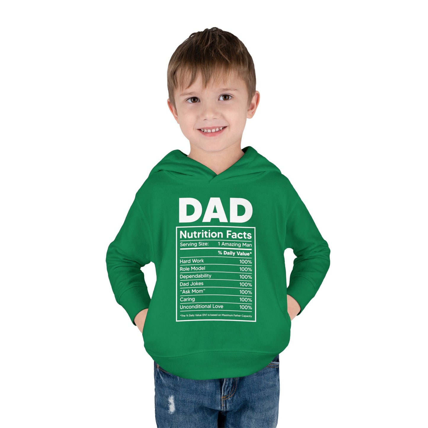 Todder Hoodie - Dad Facts Design