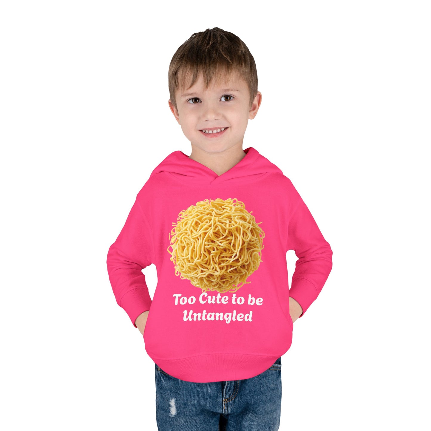 Toddler Hoodie - Too Cute to Be Untangled