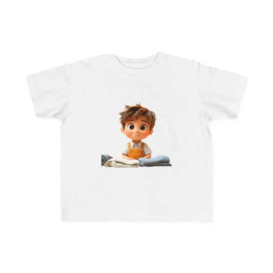 Toddler Tee: I Help Mommy Toddler's Fine Jersey Tee