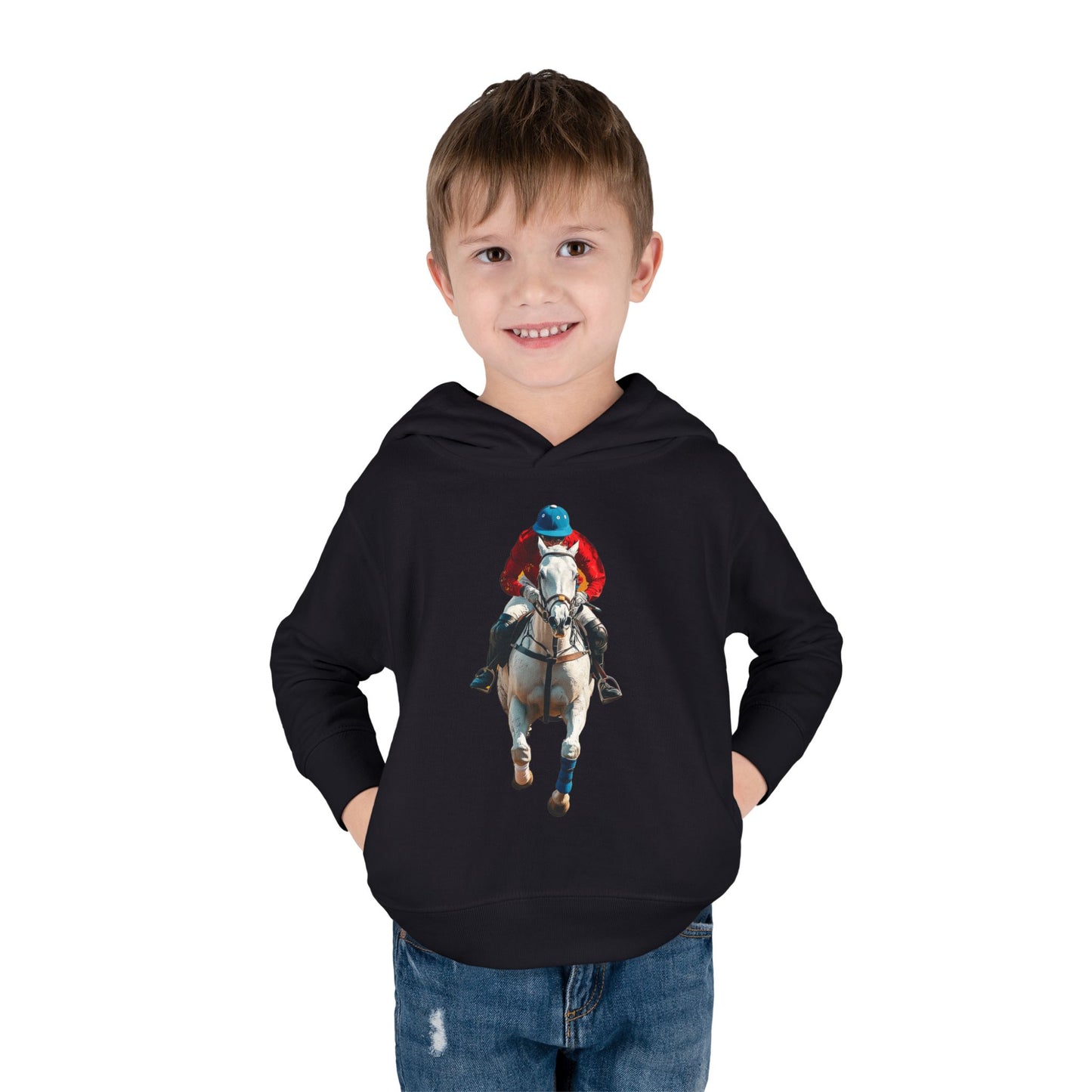 Horse Riding Toddler Hoodie