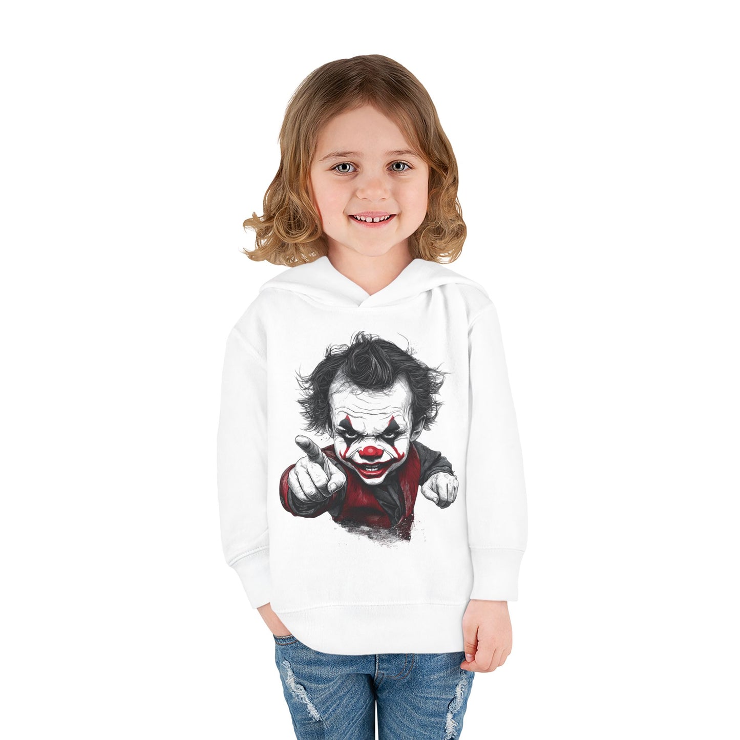 Joker Toddler Hoodie - Cute & Cozy for Little Heroes