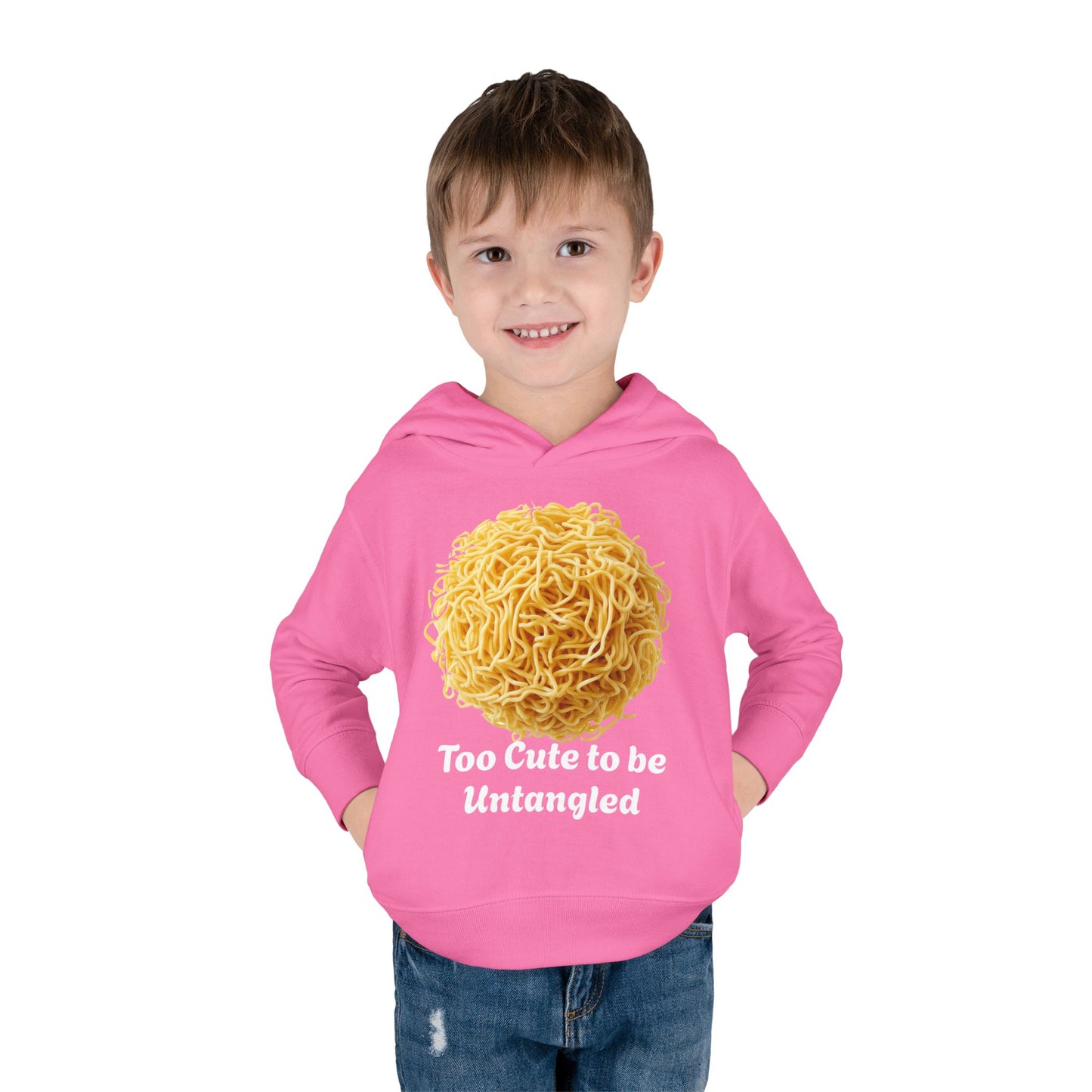 Toddler Hoodie - Too Cute to Be Untangled