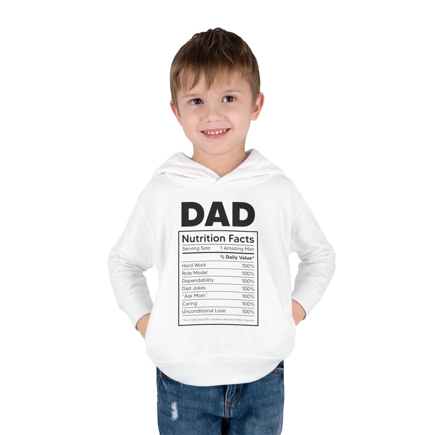 Todder Hoodie - Dad Facts Design