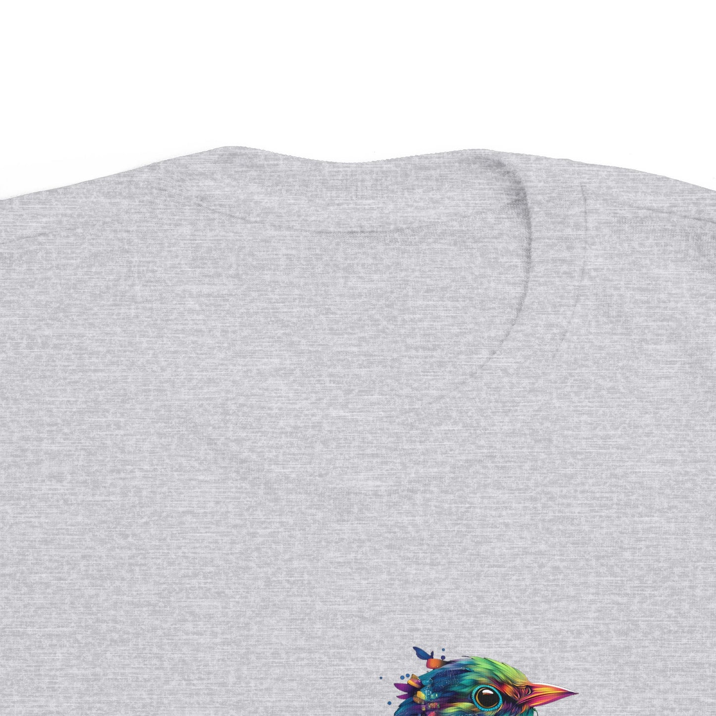 Colorful Bird Toddler Tee - Fun & Vibrant Kids Shirt