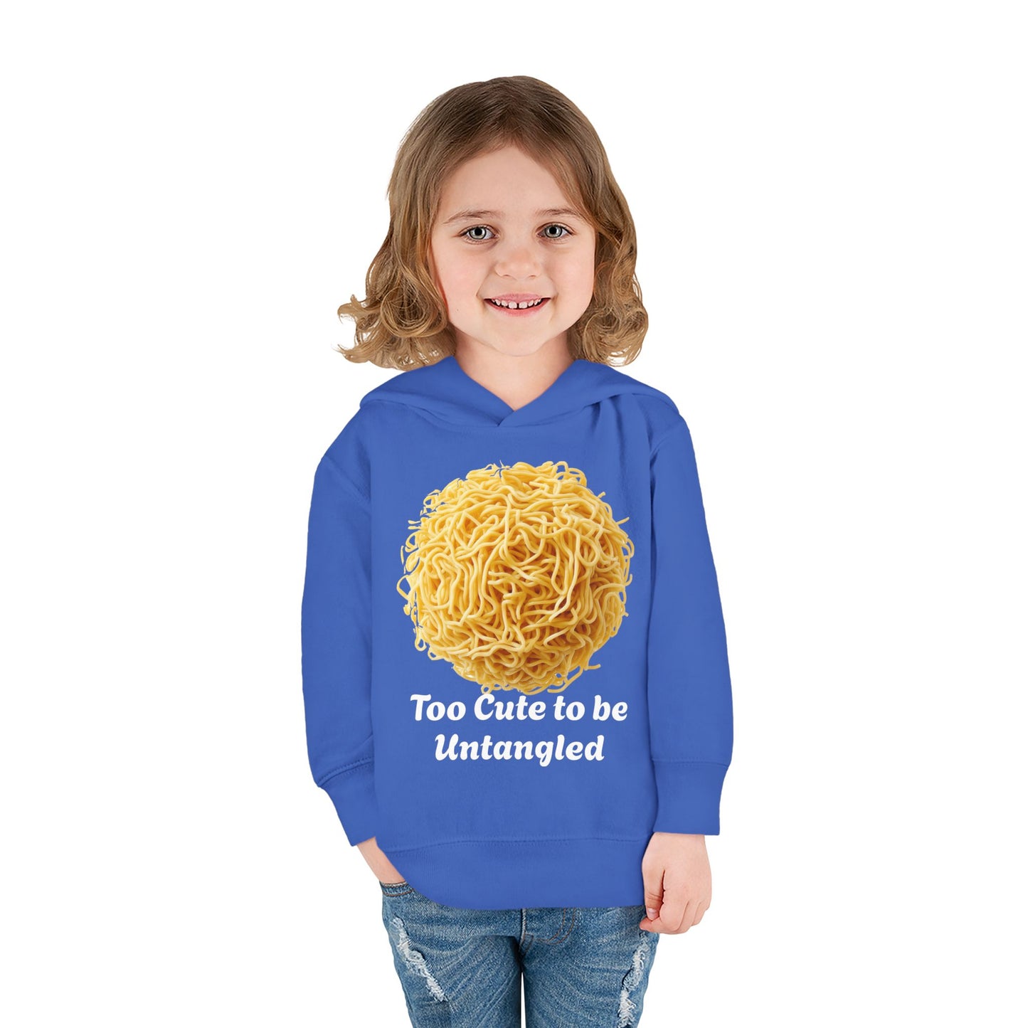 Toddler Hoodie - Too Cute to Be Untangled