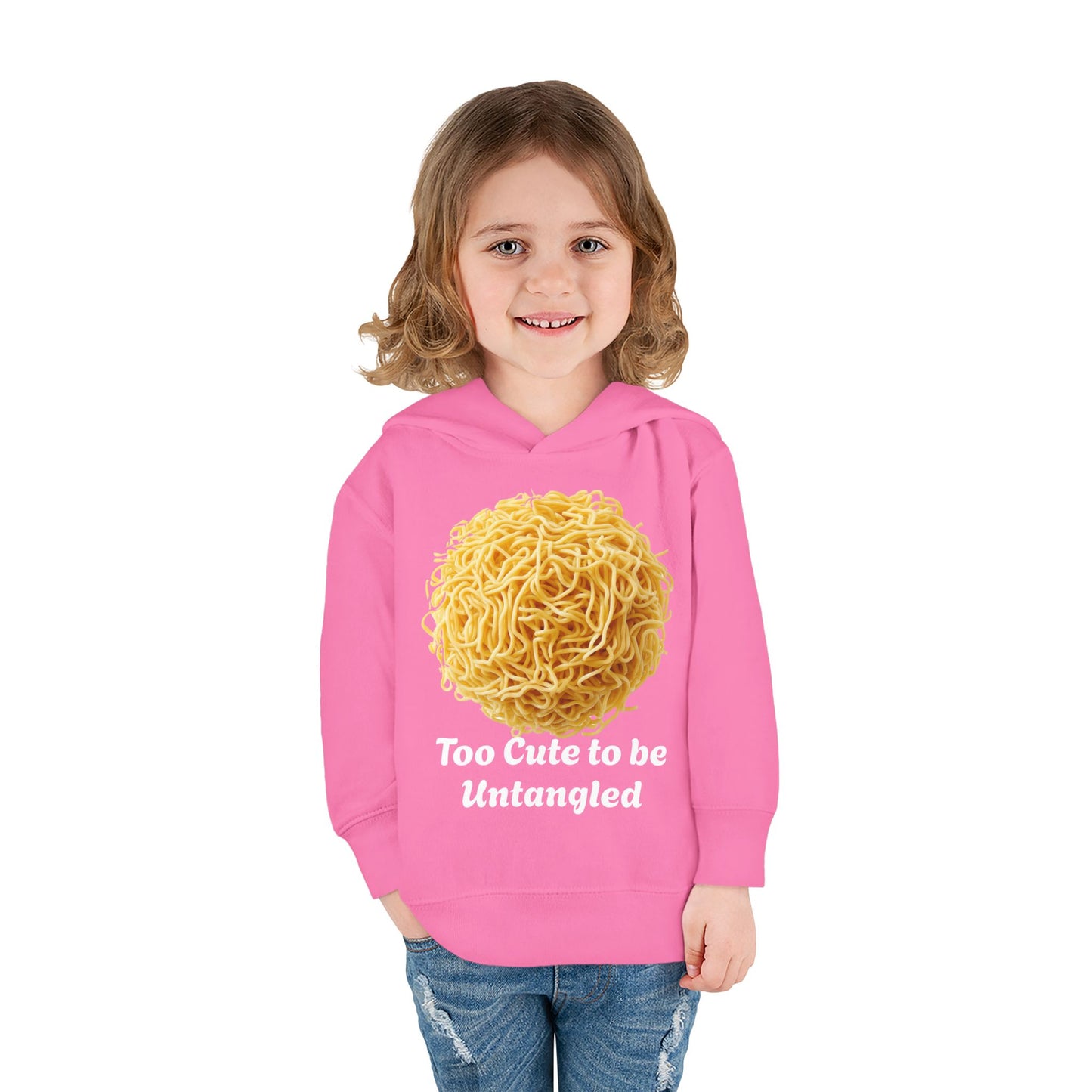 Toddler Hoodie - Too Cute to Be Untangled