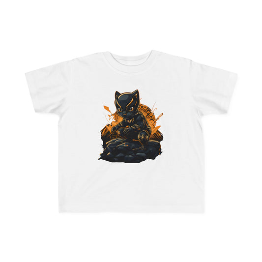 Toddler's Black Panther Tee - Cool Kids T-Shirt for Superhero Fans