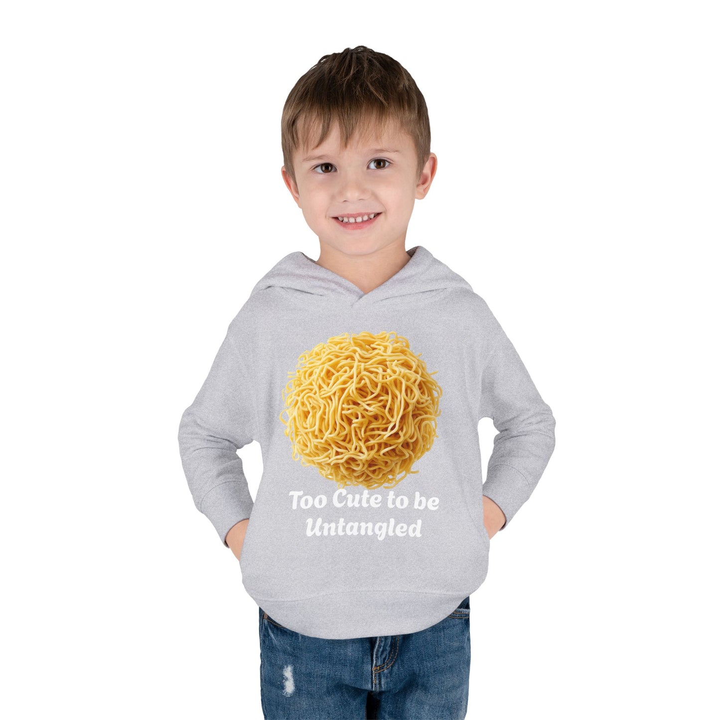 Toddler Hoodie - Too Cute to Be Untangled