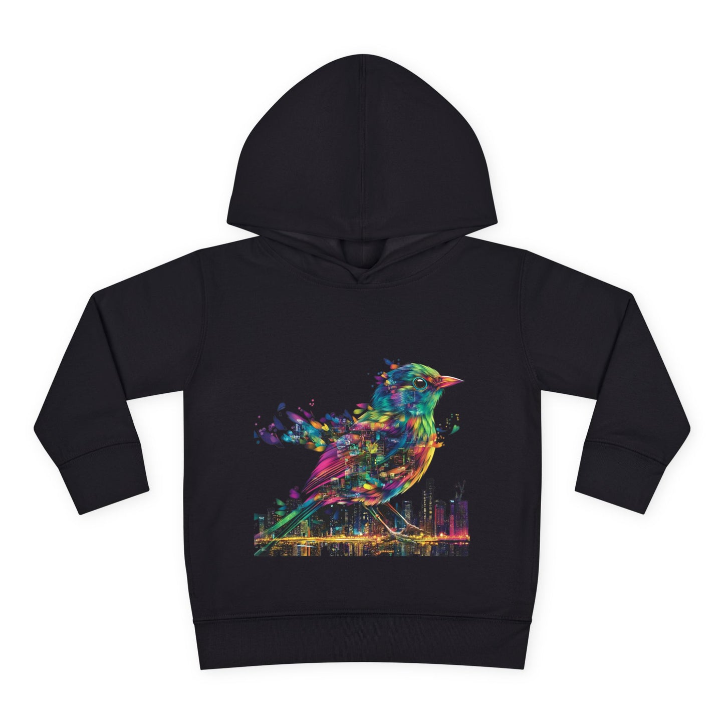 Colorful Birdy Toddler Hoodie