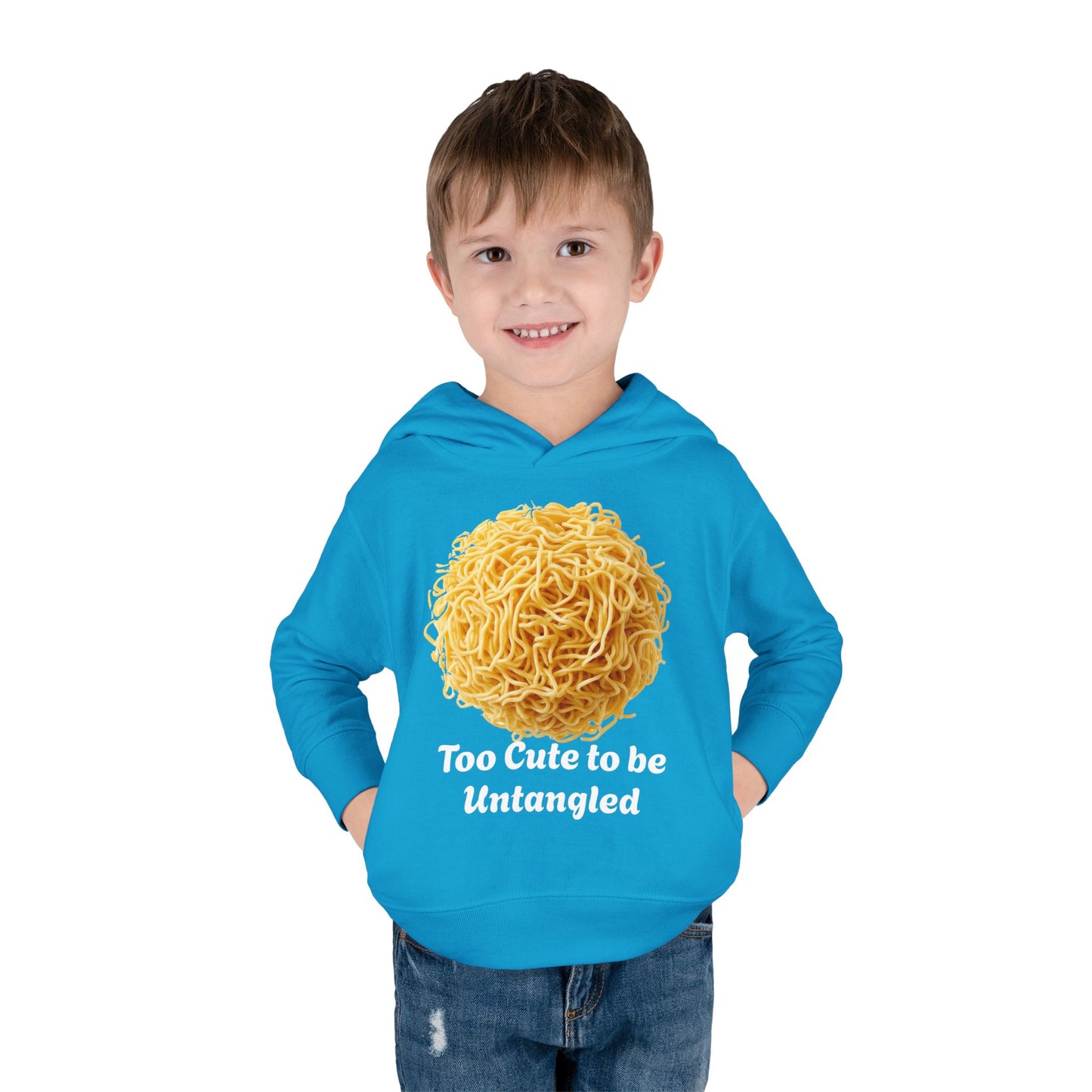 Toddler Hoodie - Too Cute to Be Untangled