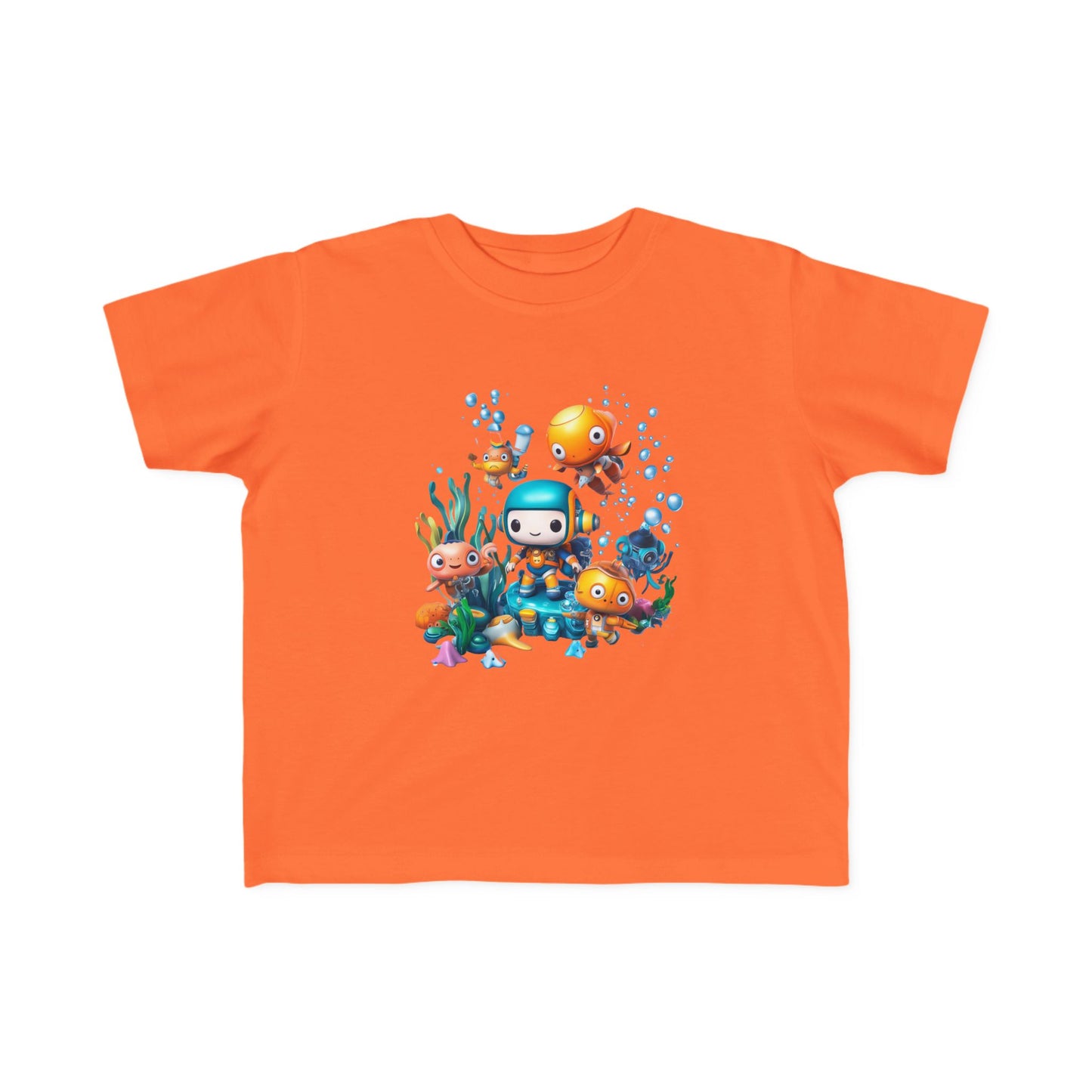 Underwater Adventure Toddler Tee - Fun Ocean Design for Kids