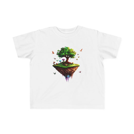 Fleece Toddler's Tee - Tree, grow where the magic flows