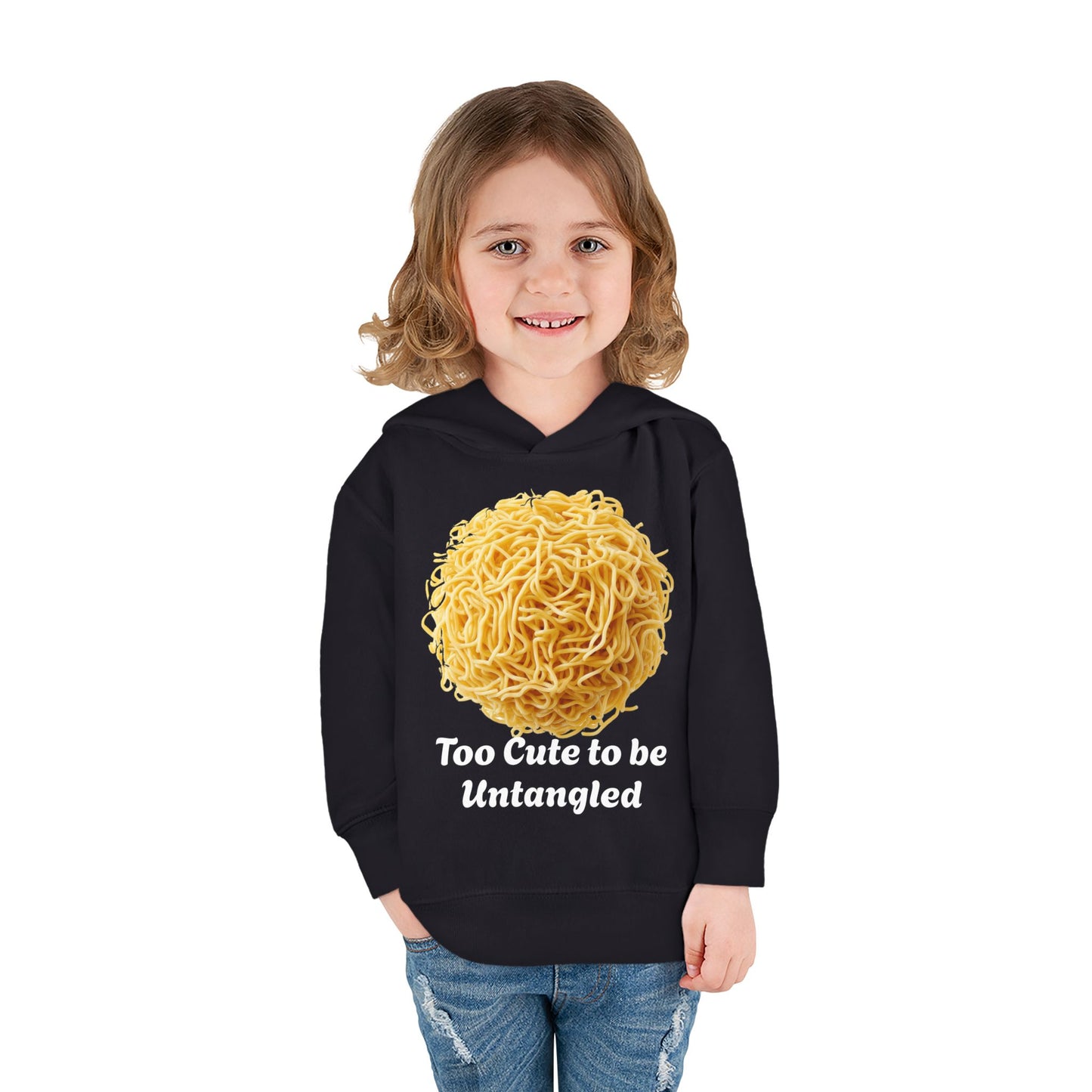 Toddler Hoodie - Too Cute to Be Untangled