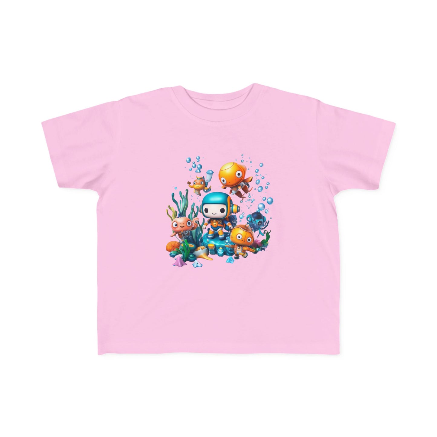 Underwater Adventure Toddler Tee - Fun Ocean Design for Kids