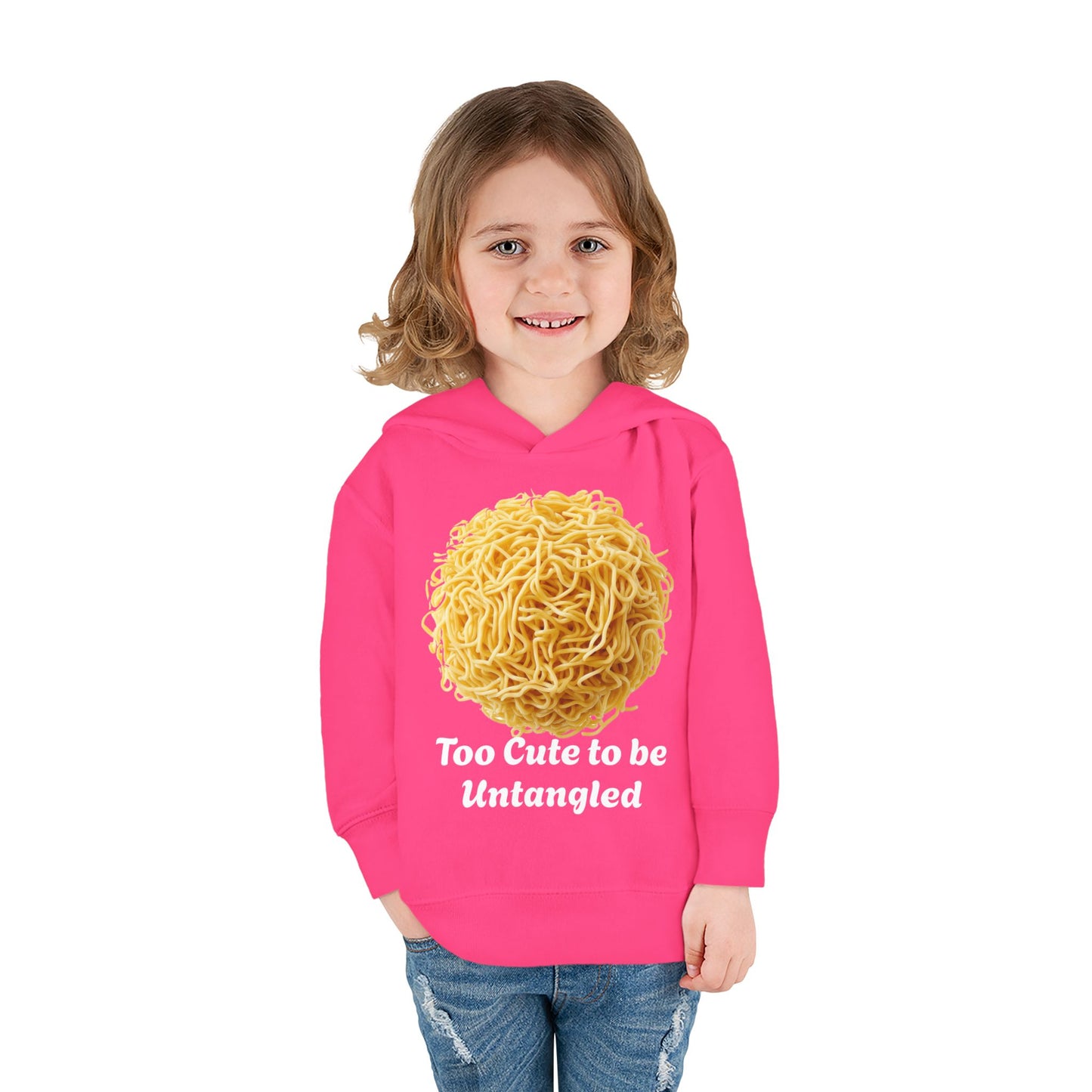 Toddler Hoodie - Too Cute to Be Untangled