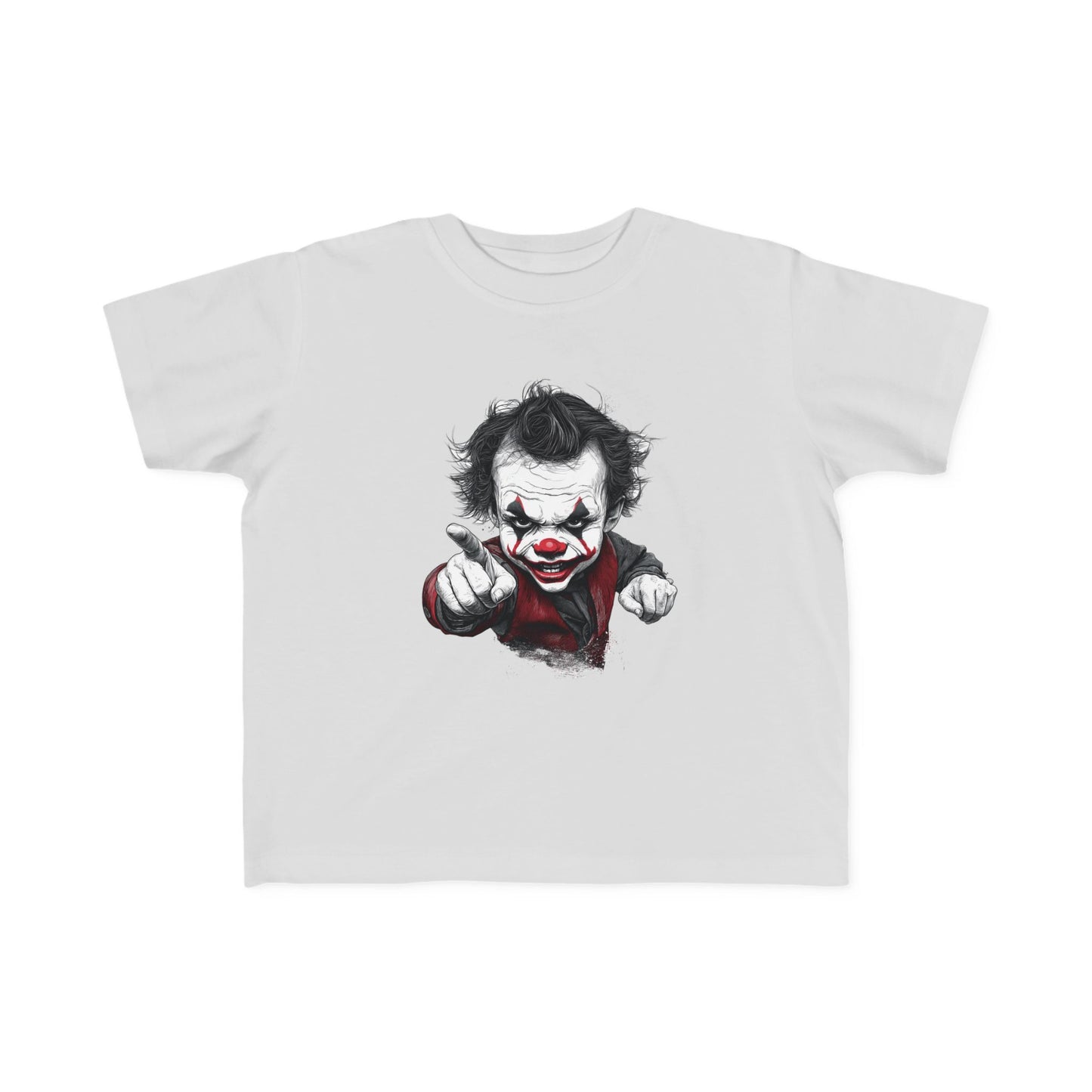 Playful Toddler Tee with Joker Design - Fun Kids Clothing