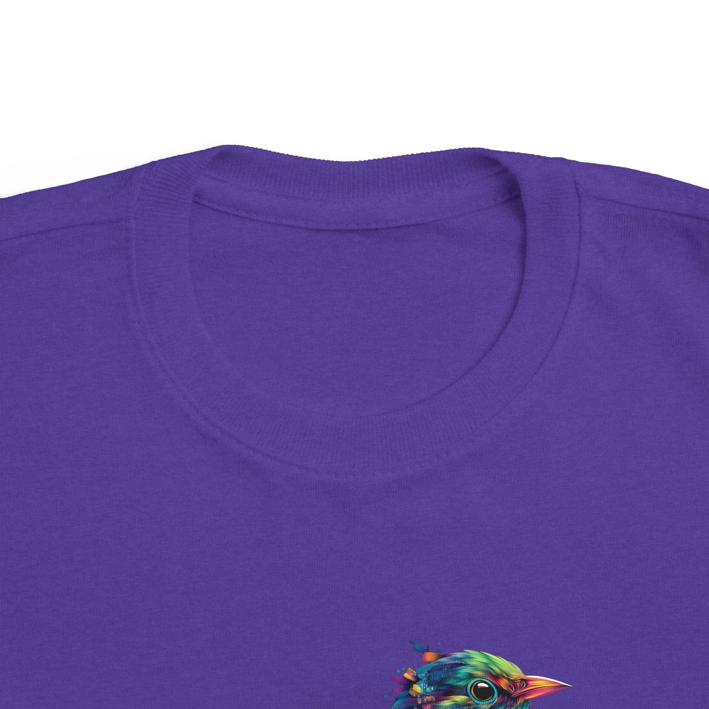 Colorful Bird Toddler Tee - Fun & Vibrant Kids Shirt