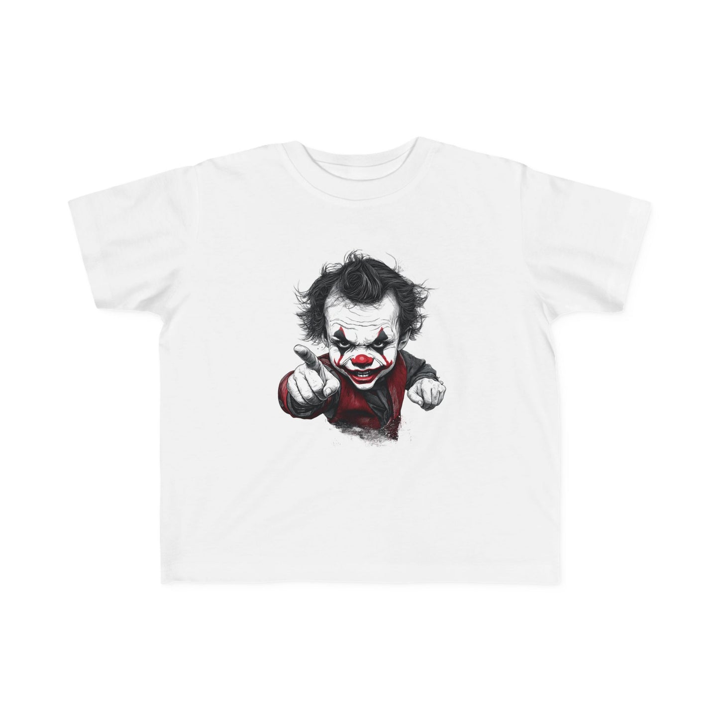 Playful Toddler Tee with Joker Design - Fun Kids Clothing