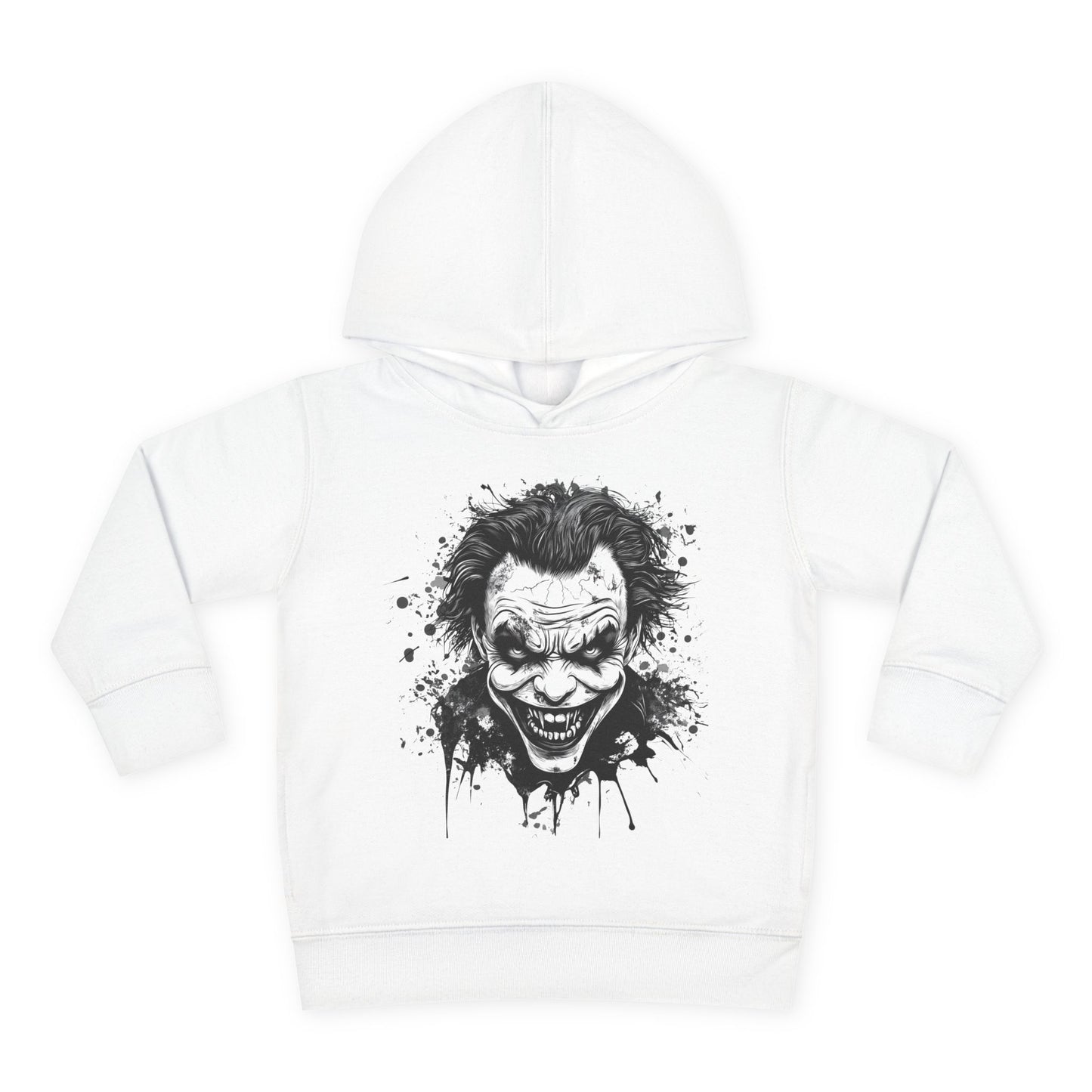 Evil Joker Toddler Hoodie - Cute & Cozy for Little Heroes