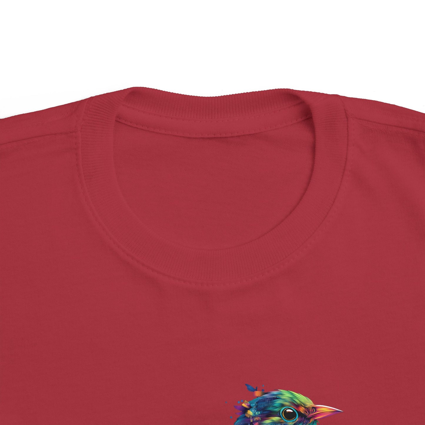 Colorful Bird Toddler Tee - Fun & Vibrant Kids Shirt