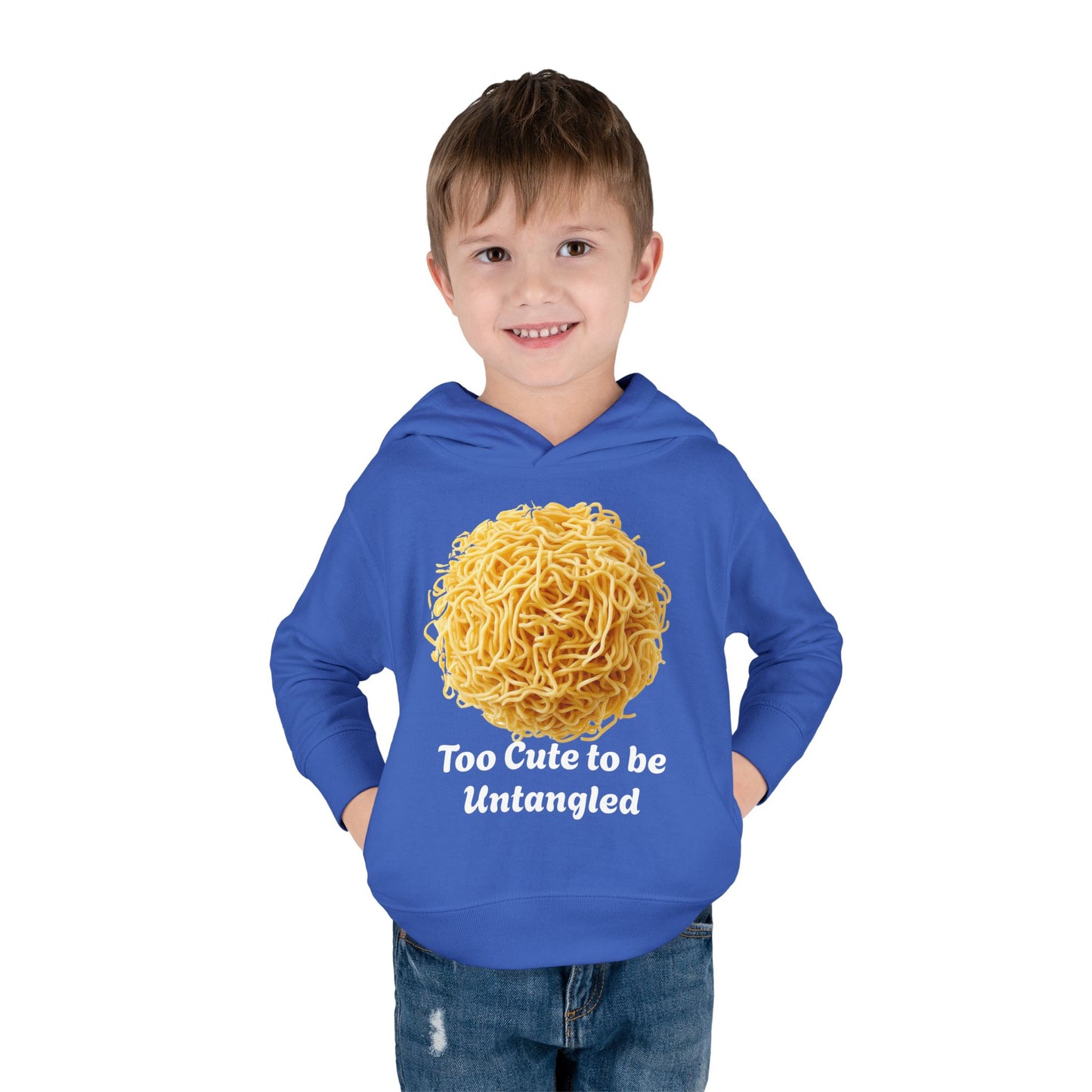 Toddler Hoodie - Too Cute to Be Untangled