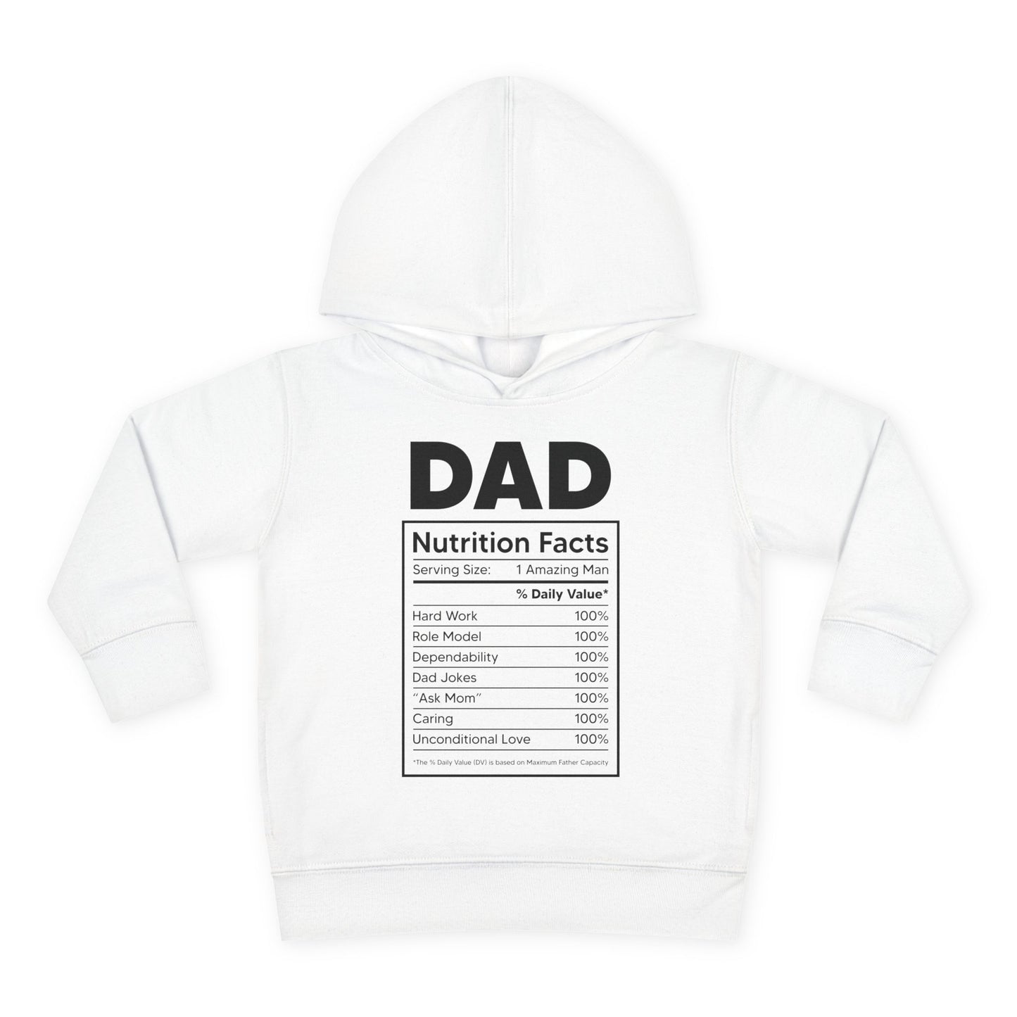 Todder Hoodie - Dad Facts Design