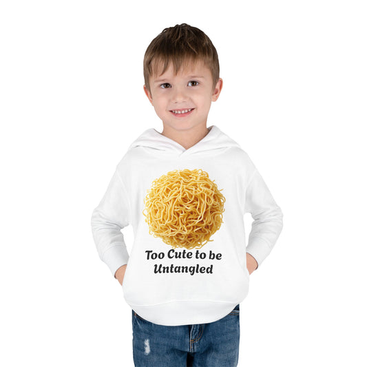 Toddler Hoodie - Too Cute to Be Untangled