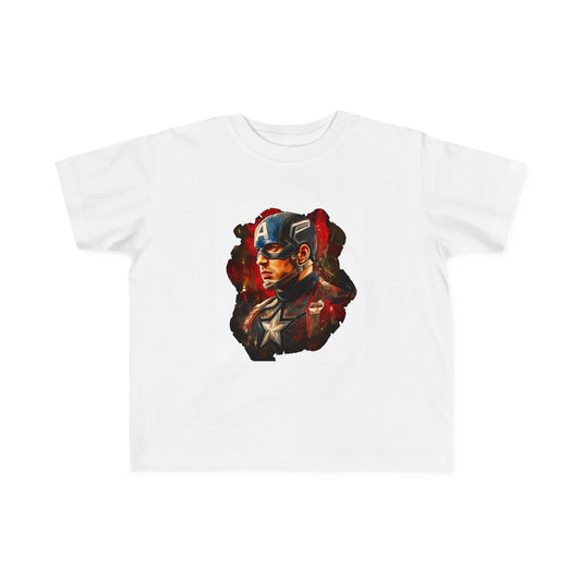 Cap Toddler T-Shirt - Cute & Heroic Design for Kids