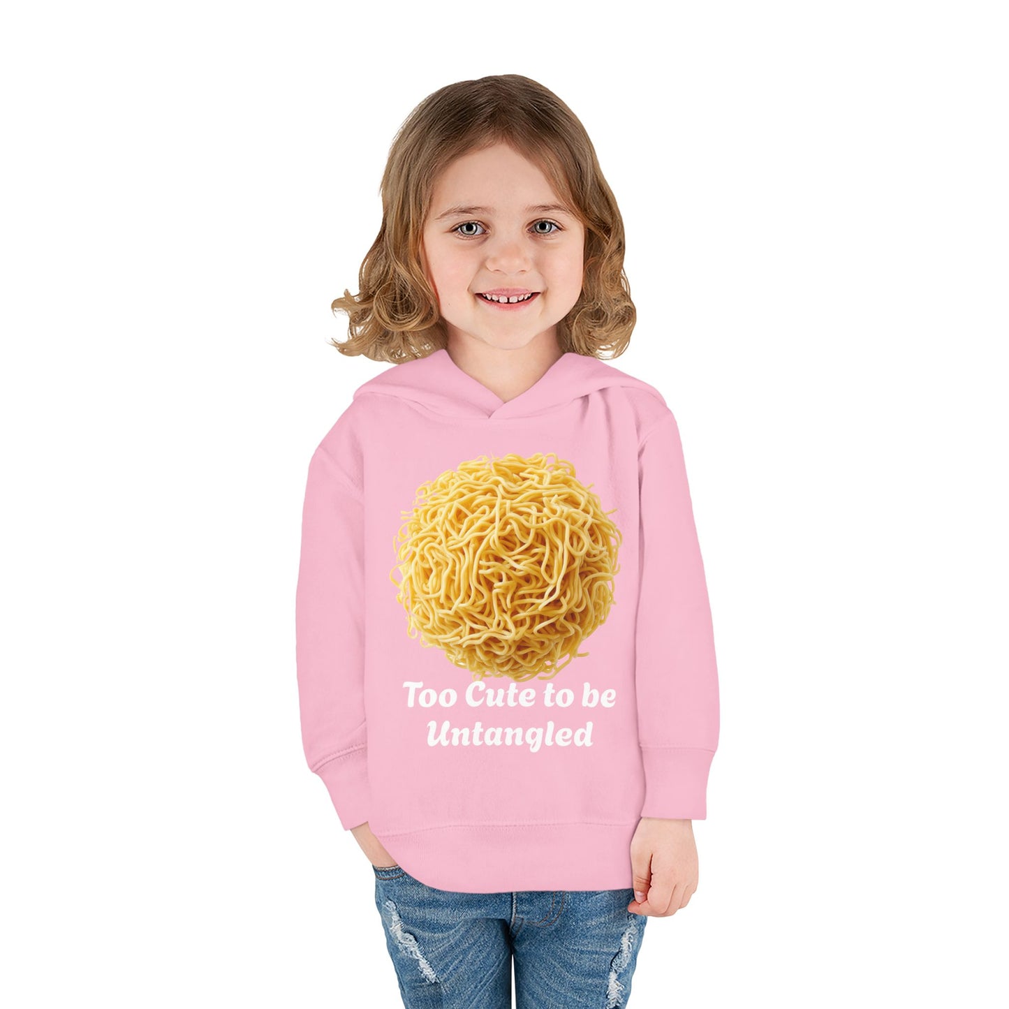 Toddler Hoodie - Too Cute to Be Untangled