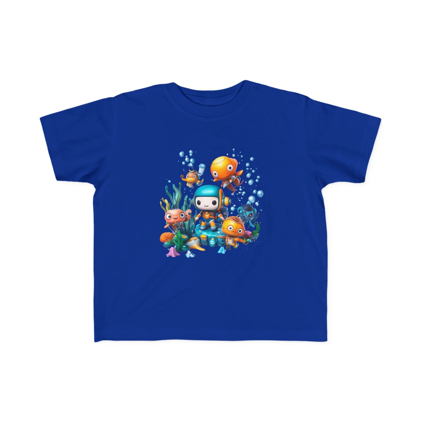 Underwater Adventure Toddler Tee - Fun Ocean Design for Kids