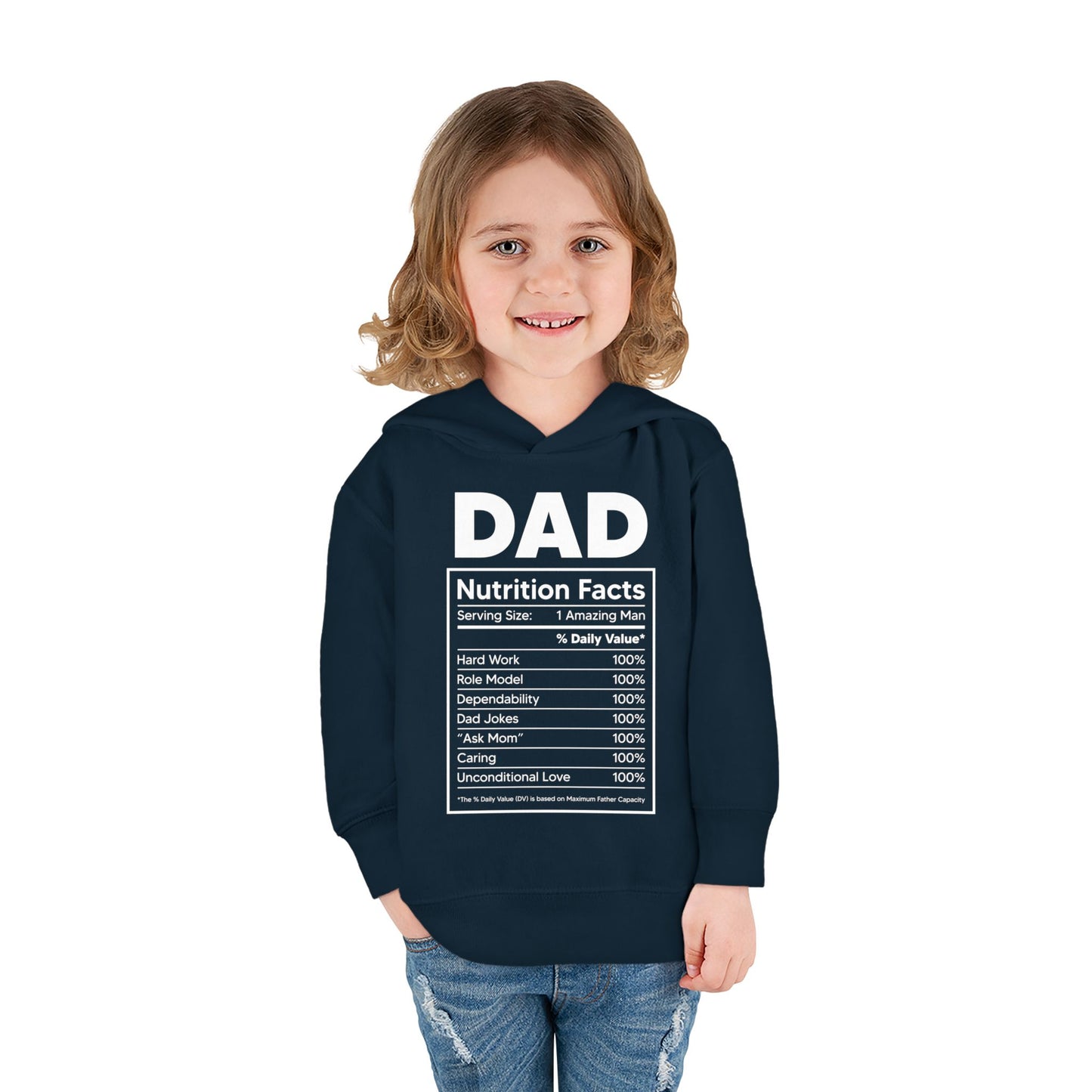 Todder Hoodie - Dad Facts Design