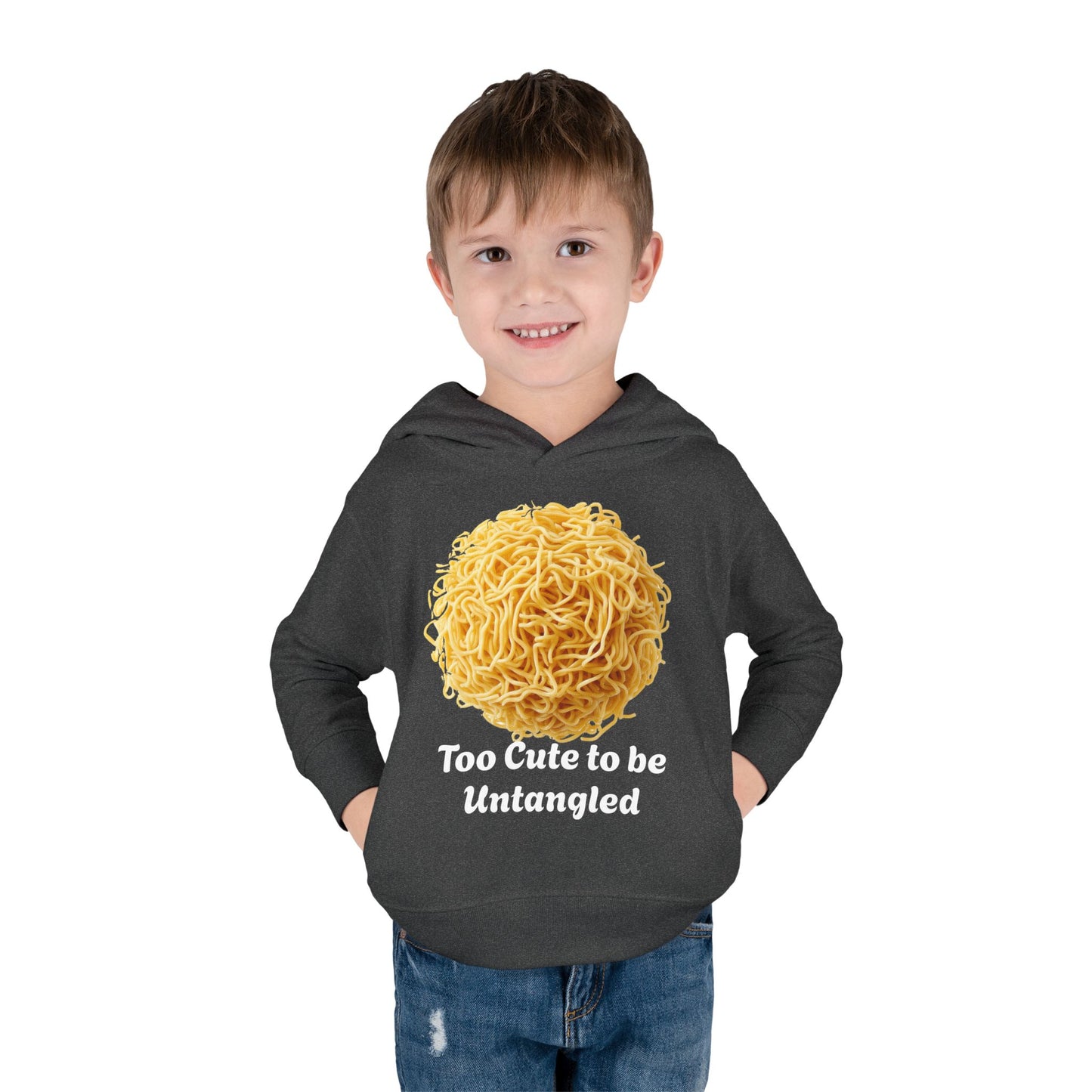 Toddler Hoodie - Too Cute to Be Untangled