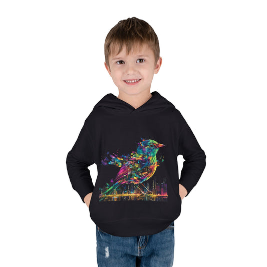 Colorful Birdy Toddler Hoodie