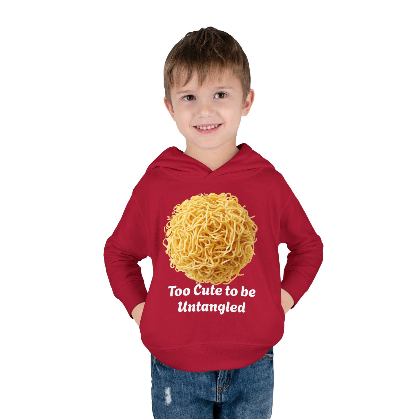 Toddler Hoodie - Too Cute to Be Untangled