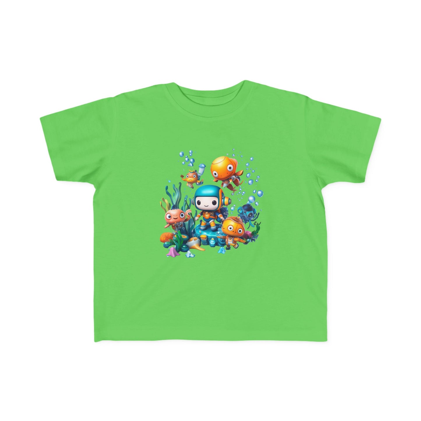 Underwater Adventure Toddler Tee - Fun Ocean Design for Kids