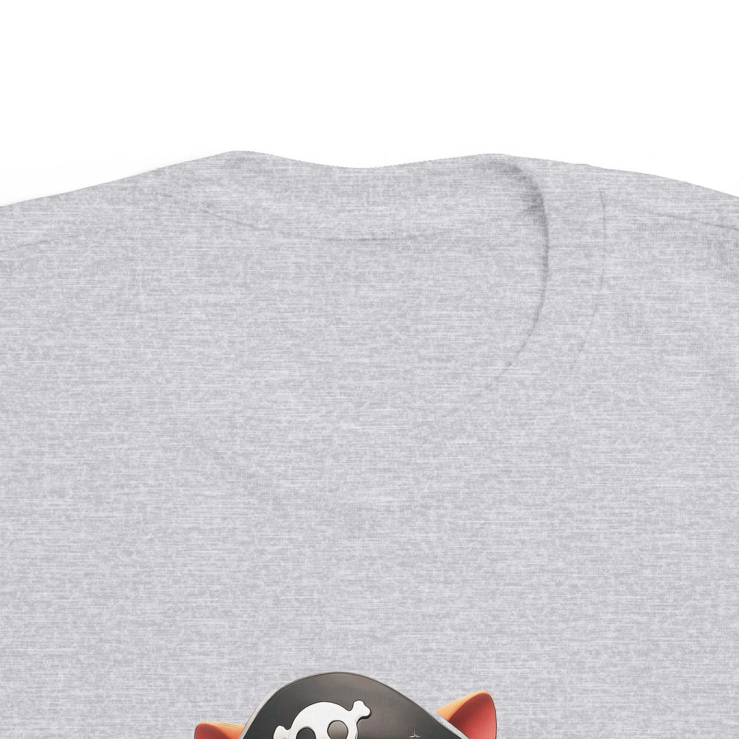 Pirate Puss Toddler Tee - Cute Kids' Pirate T-Shirt