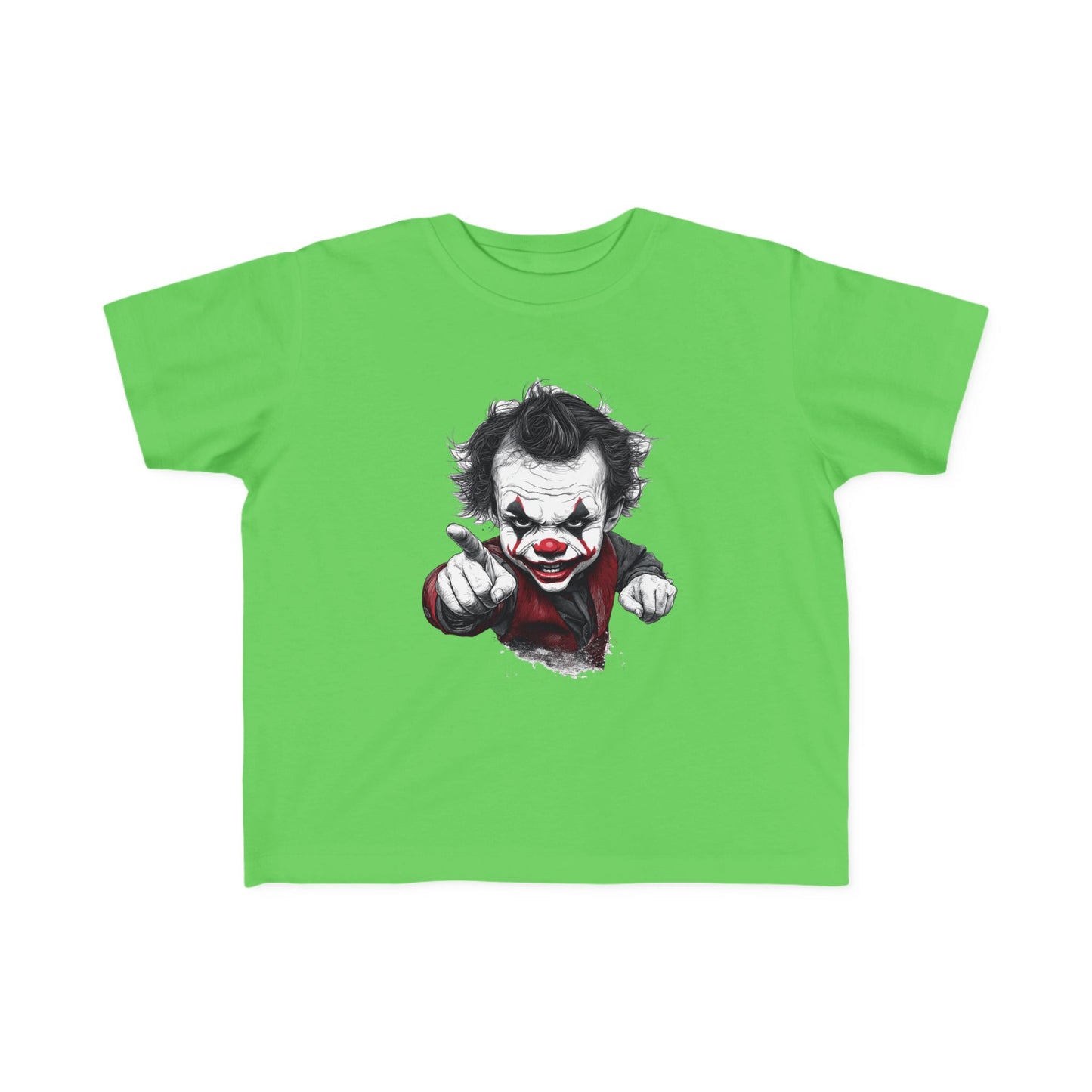 Playful Toddler Tee with Joker Design - Fun Kids Clothing