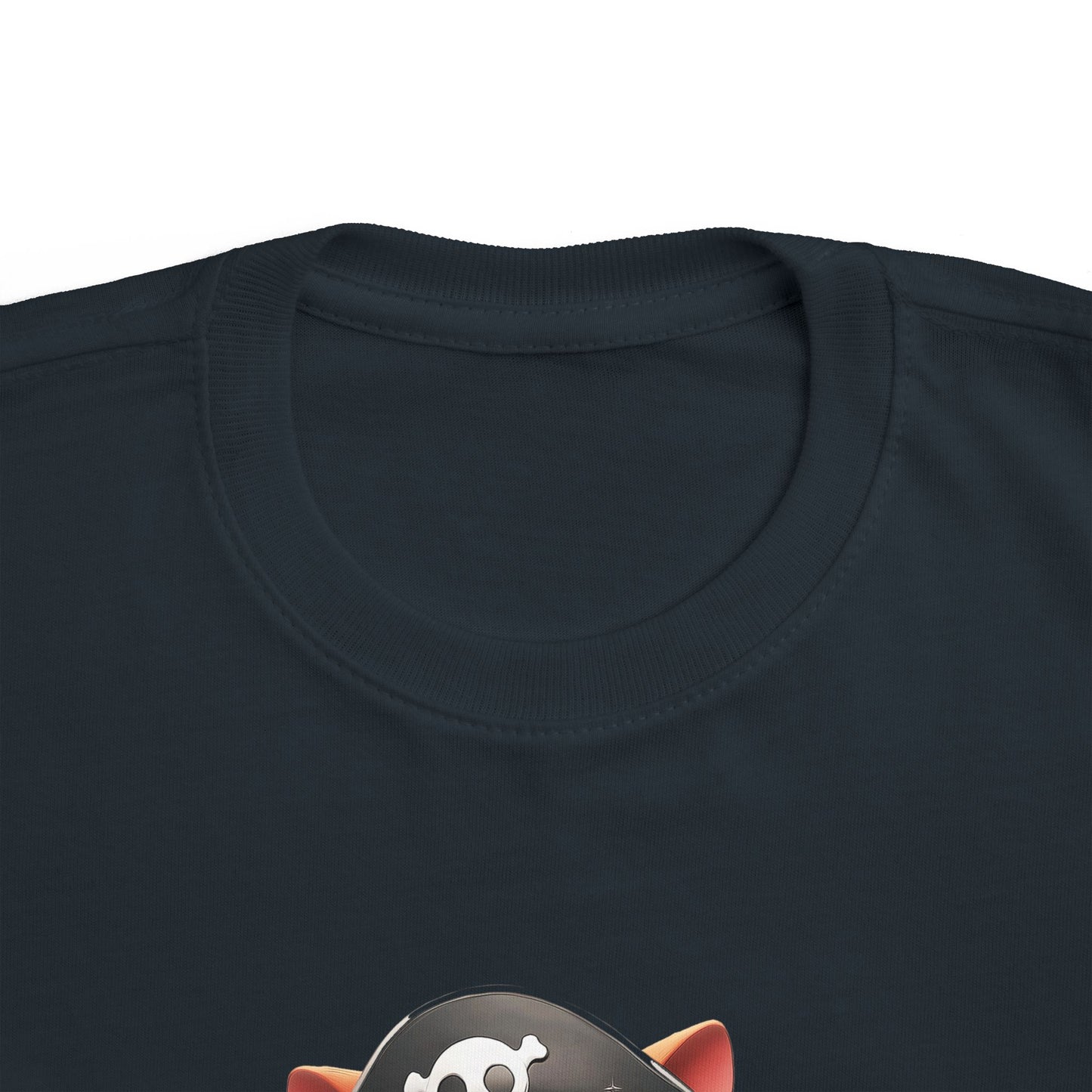 Pirate Puss Toddler Tee - Cute Kids' Pirate T-Shirt