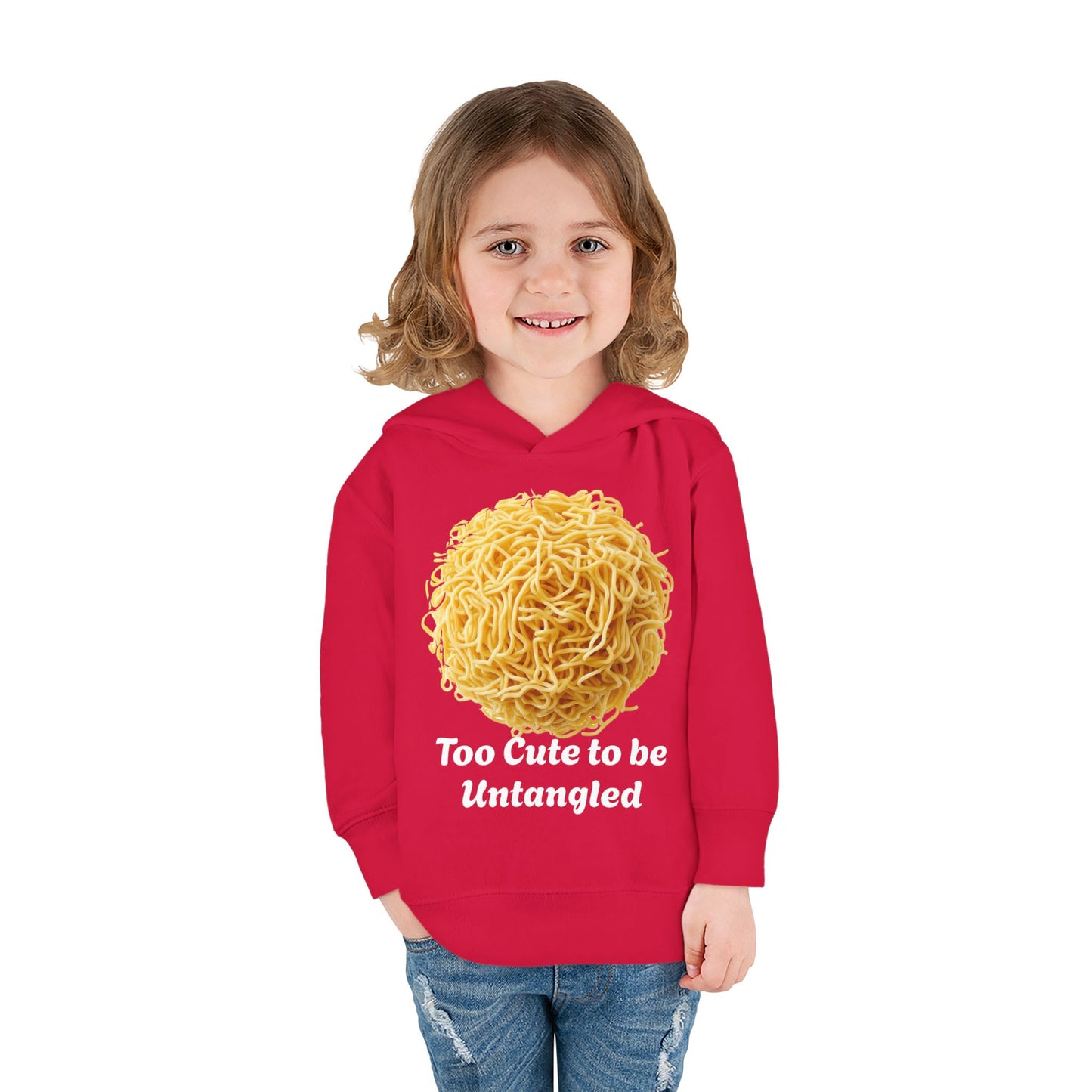 Toddler Hoodie - Too Cute to Be Untangled