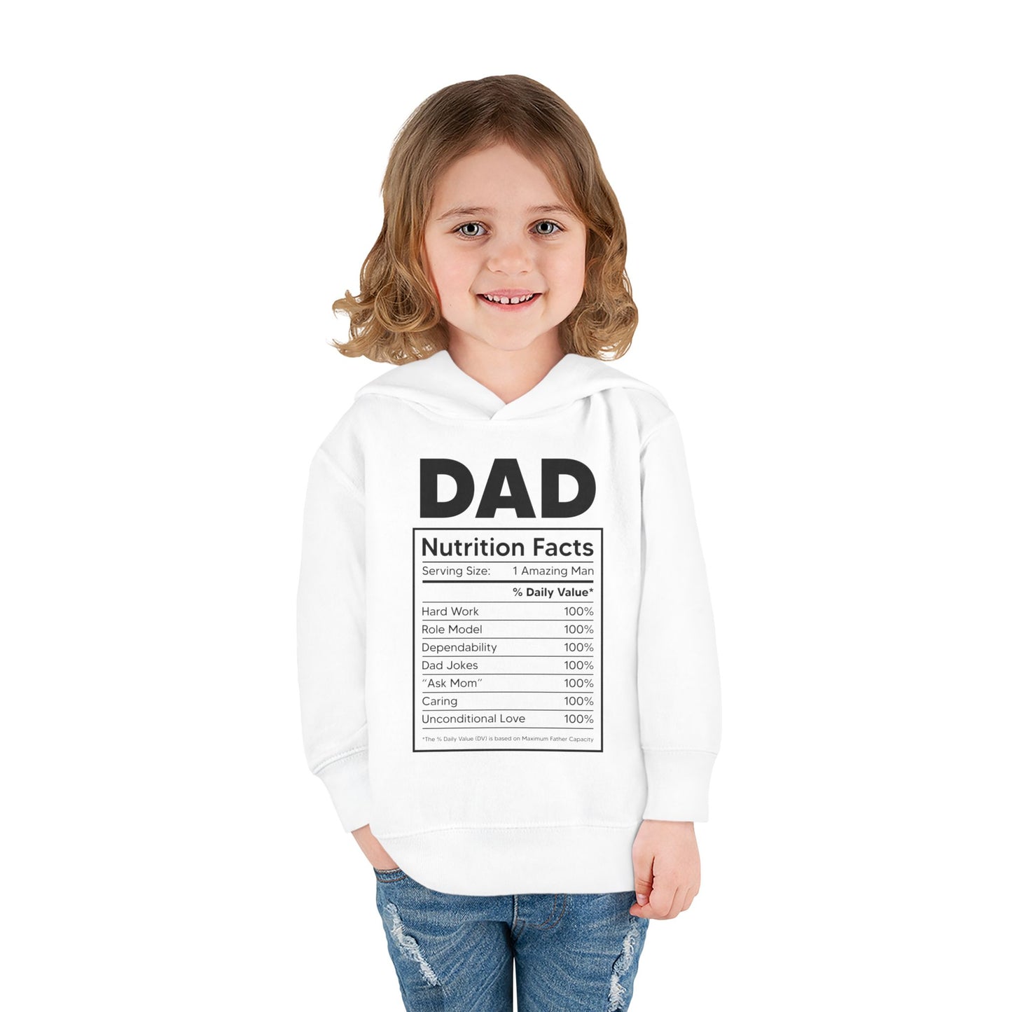 Todder Hoodie - Dad Facts Design