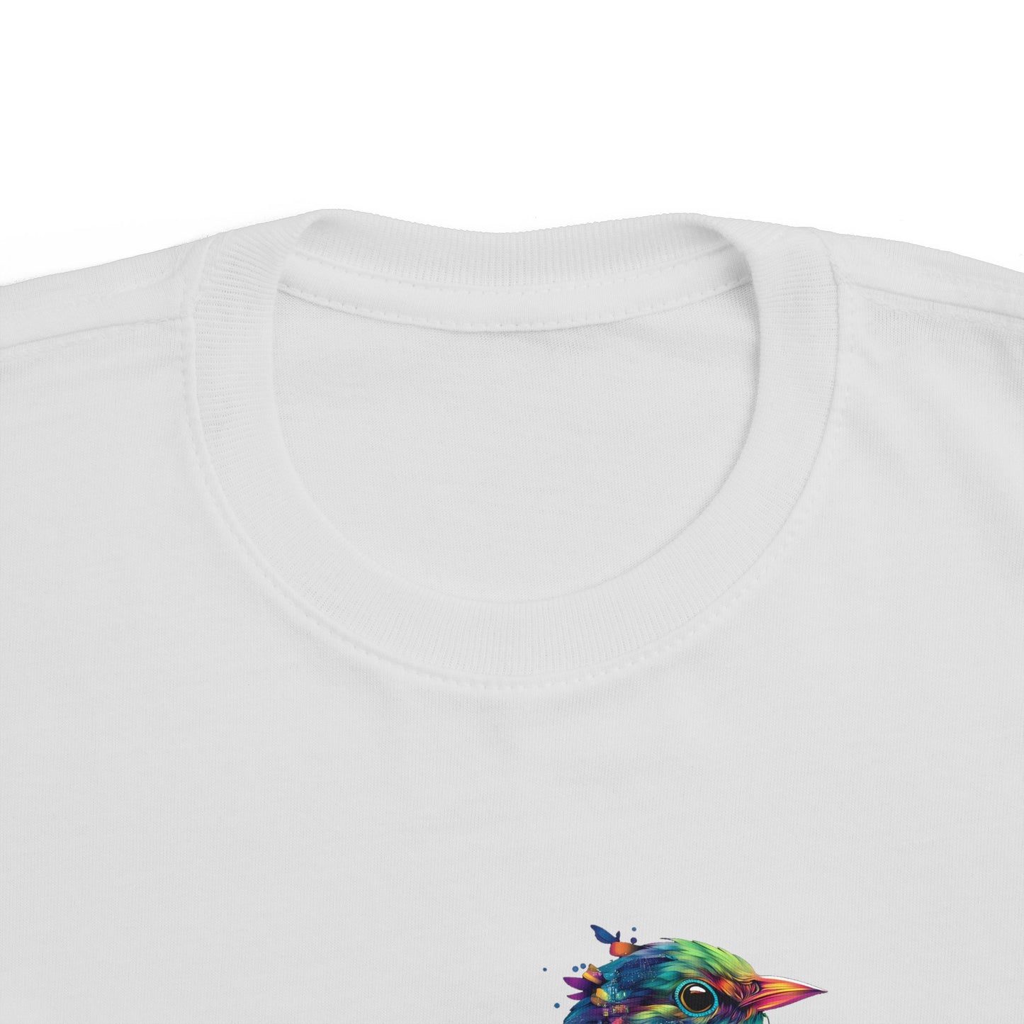 Colorful Bird Toddler Tee - Fun & Vibrant Kids Shirt