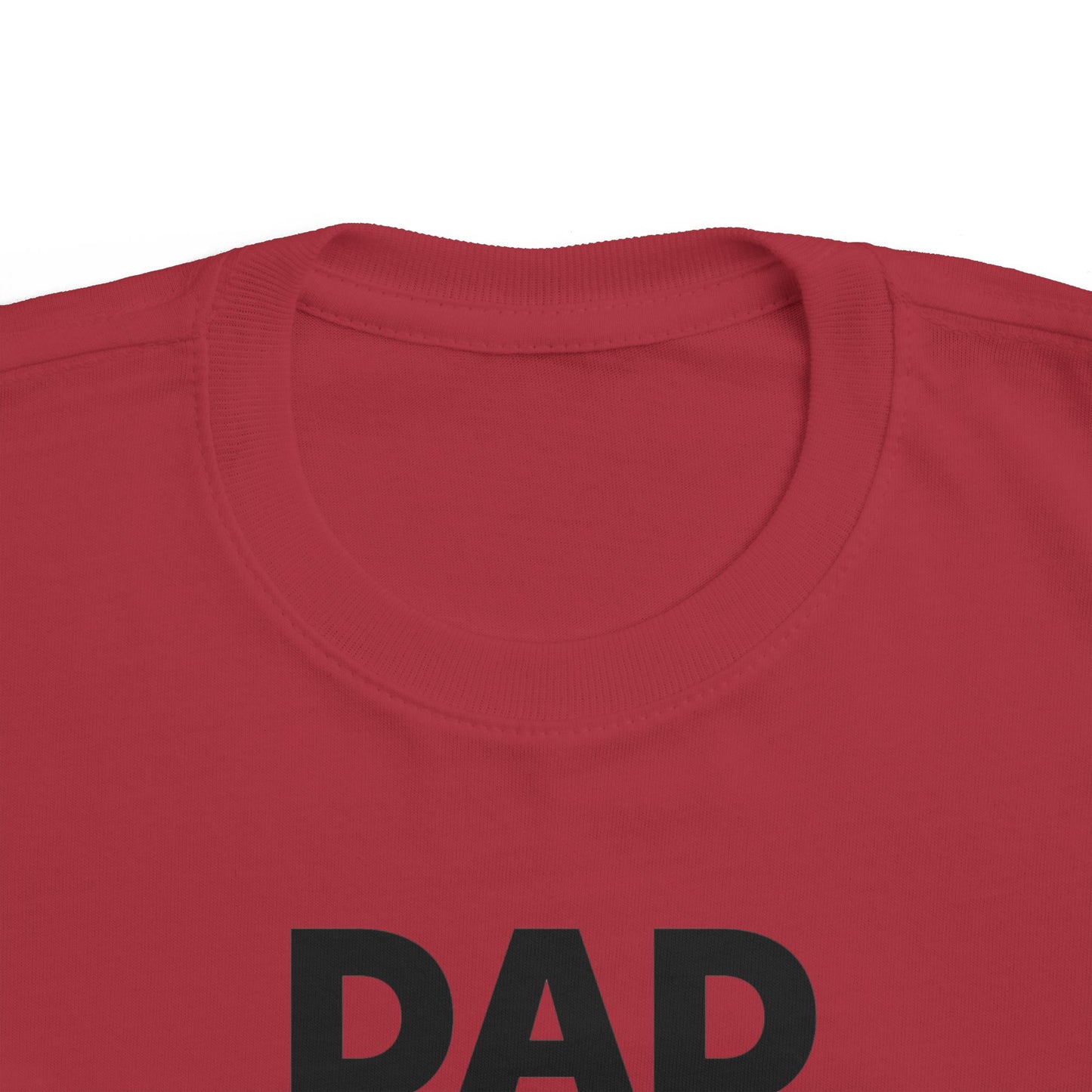 Toddler's Dad Nutrition Facts Tee - Cute Gift for Father's Day & Everyday Wear